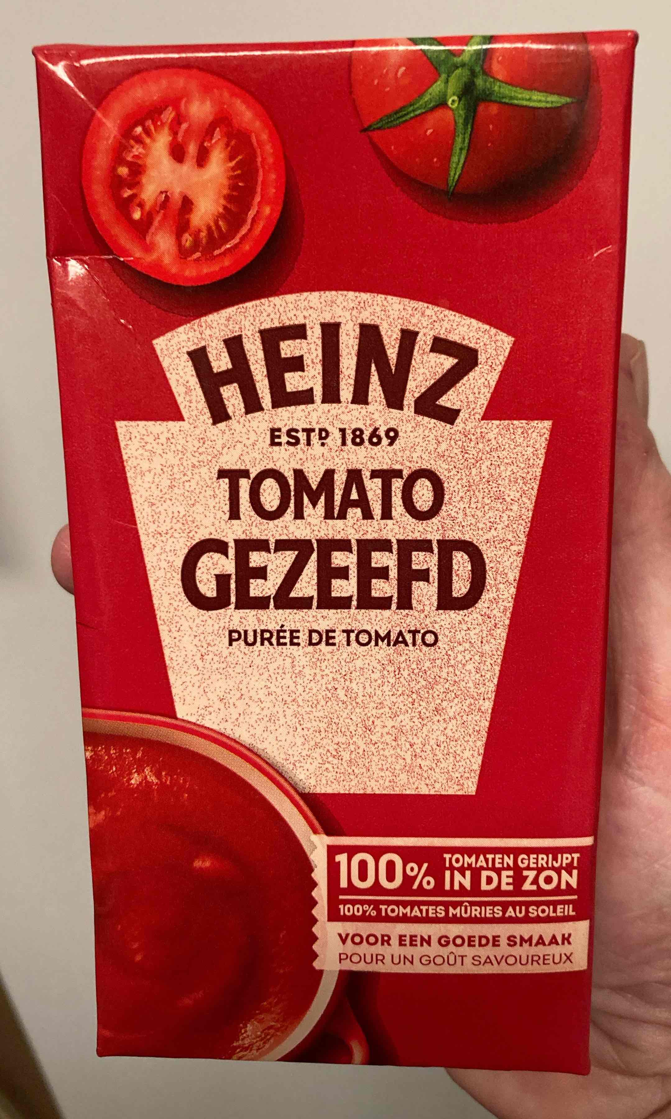 Tomato gezeefd
