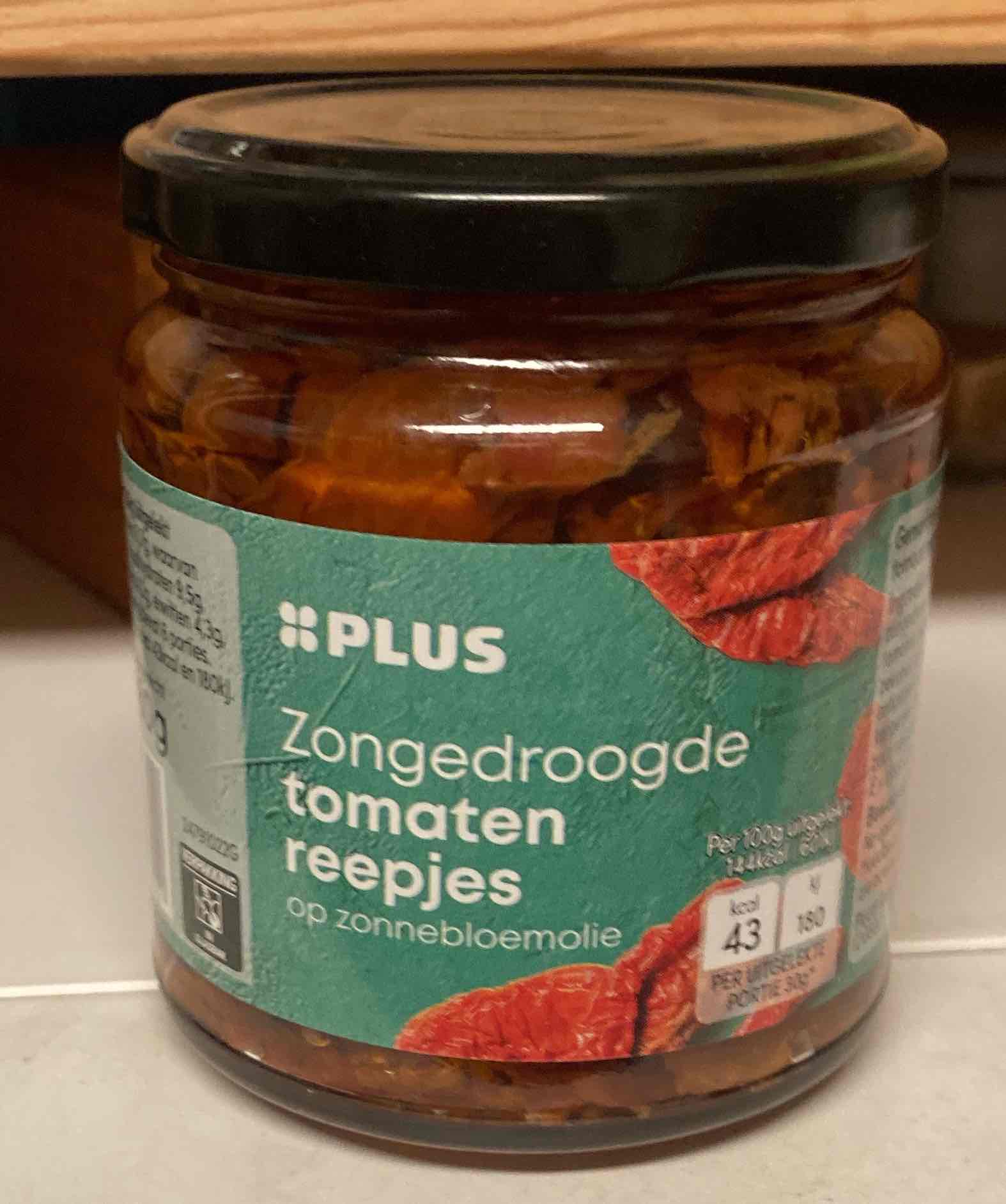 Zongedroogde tomaten reepjes