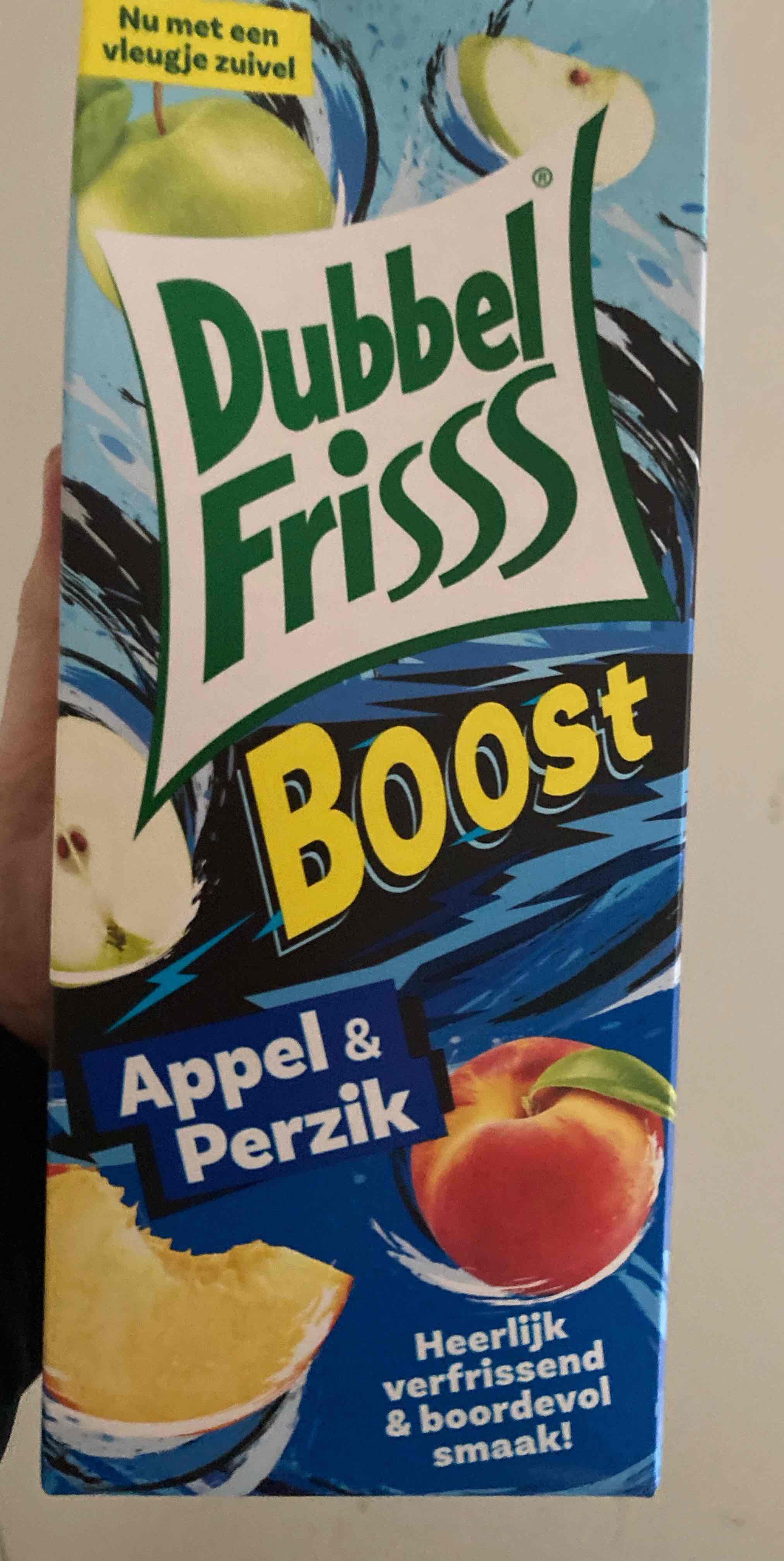 Dubbel friss boost appel perzik