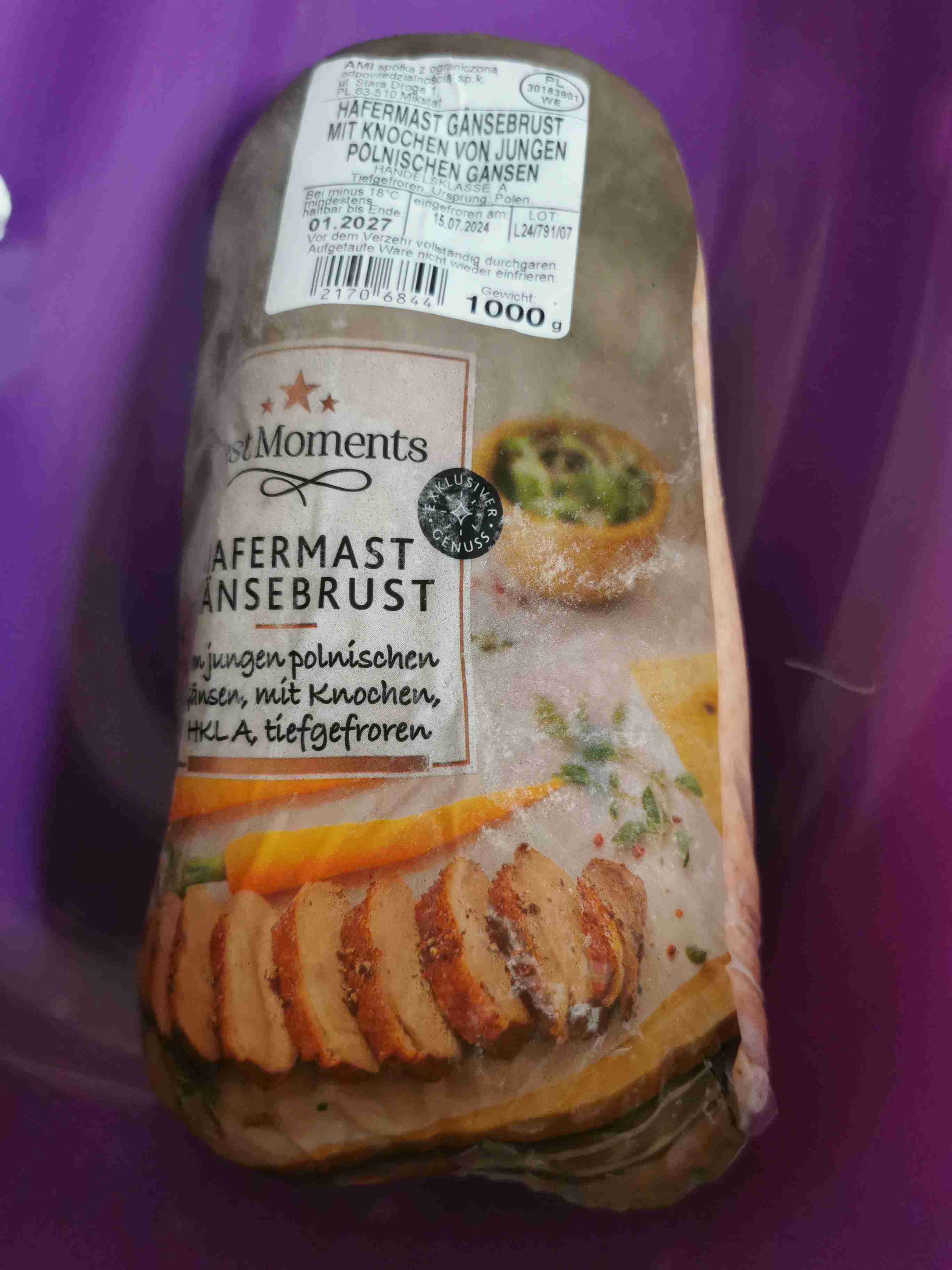 Hafermast Gänsebrust