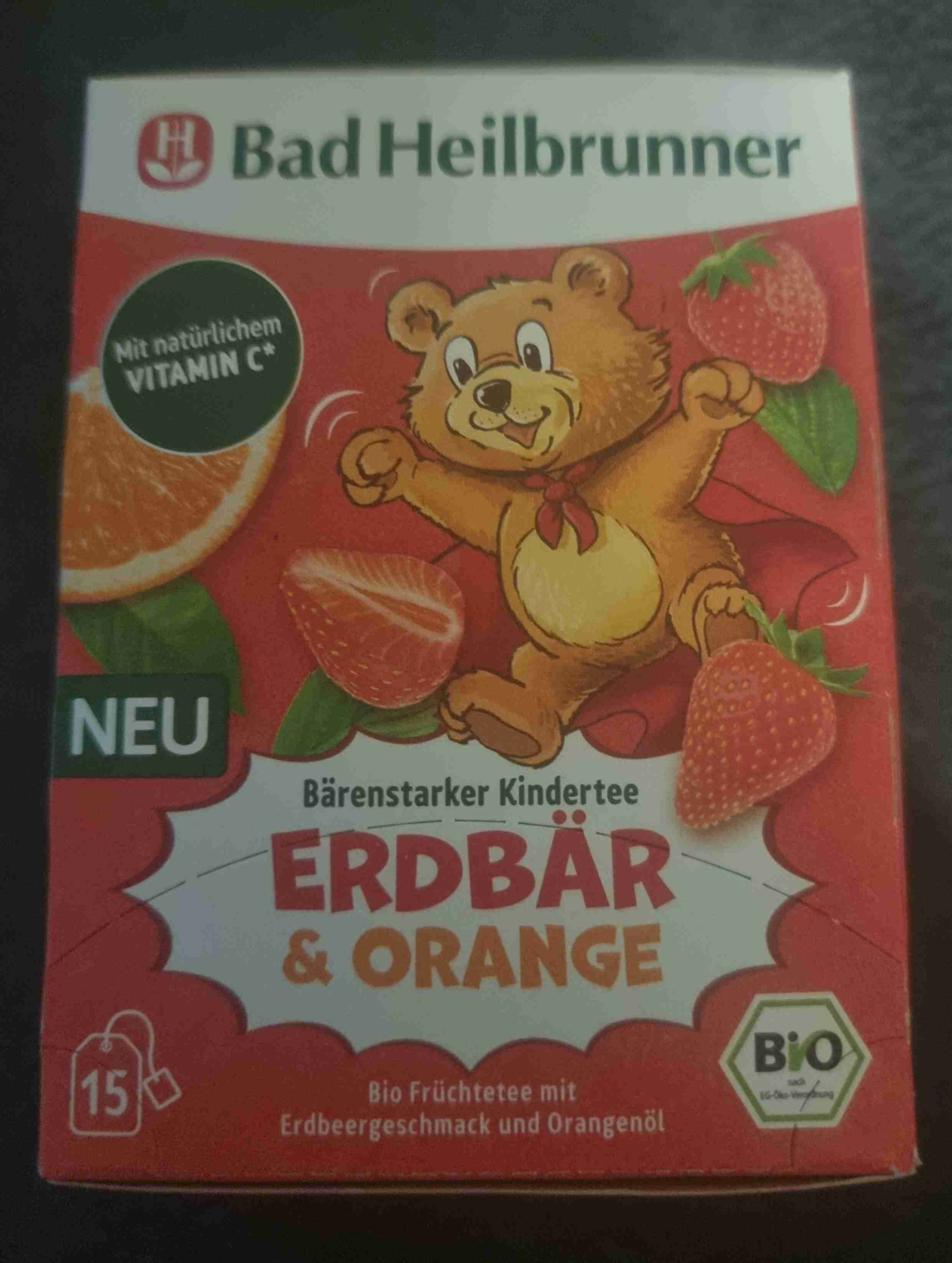 Erdbeer & Orange Kindertee
