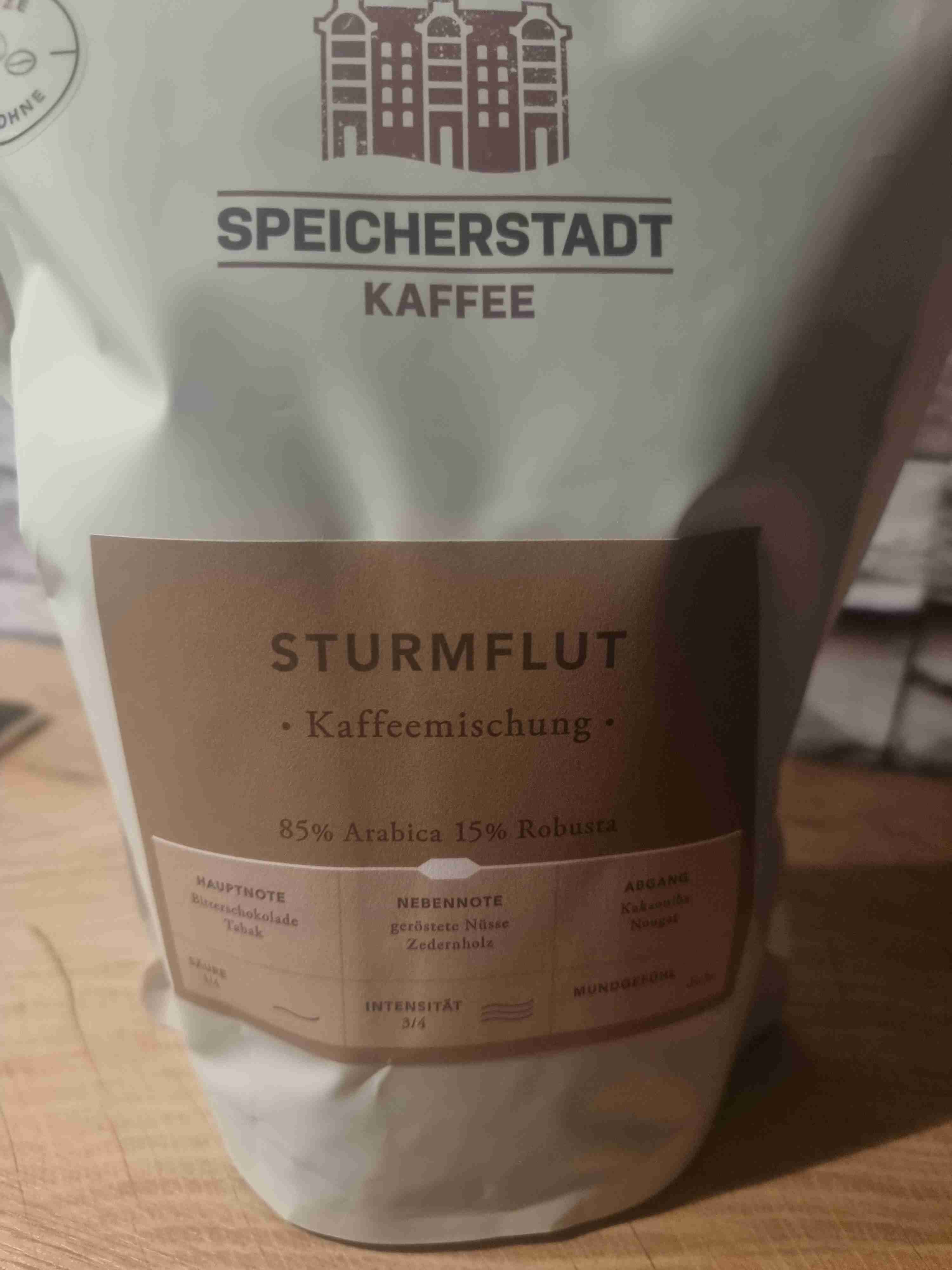Sturmflut Kaffeemischung ganze Bohnen
