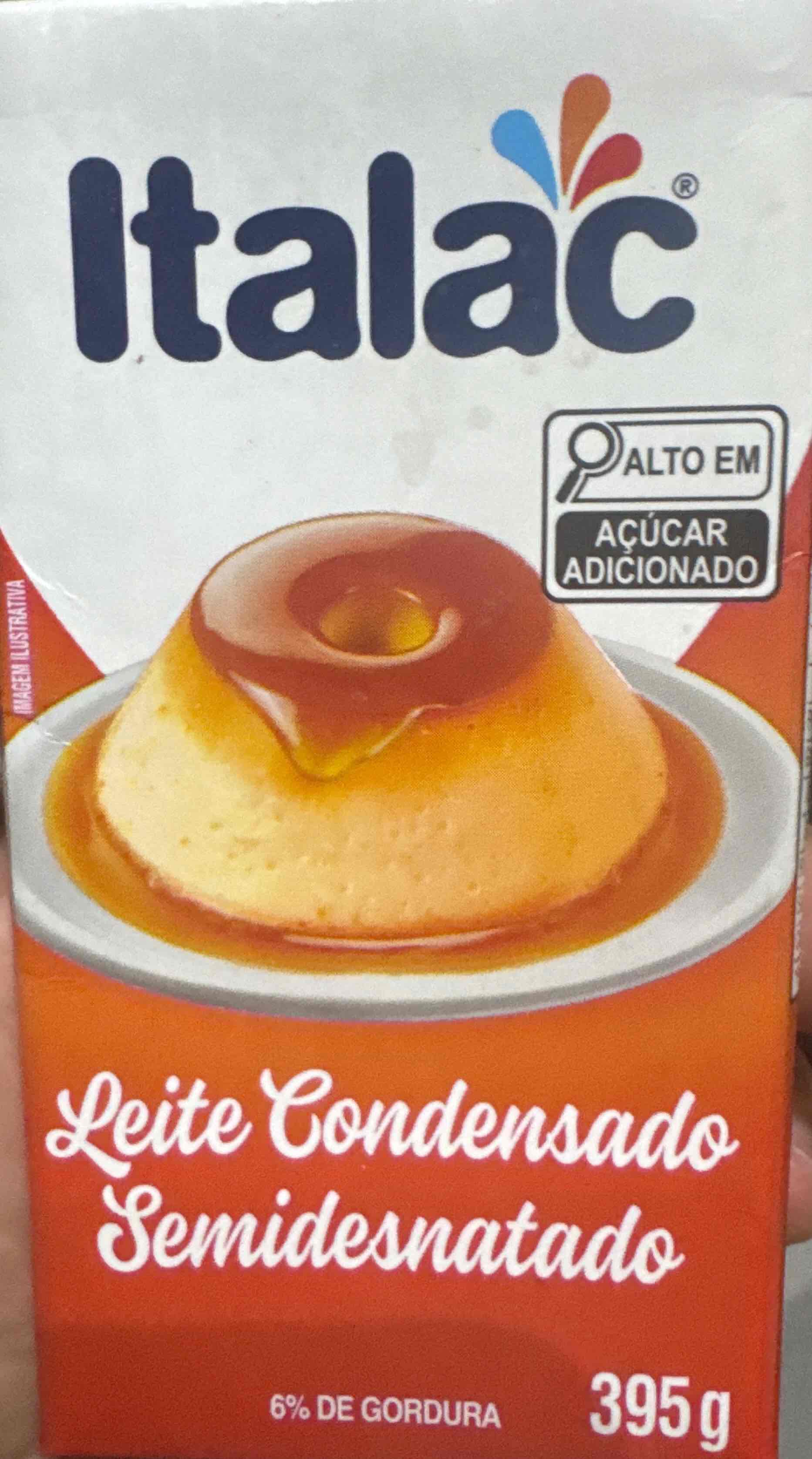 Leite condesado semidesnatado