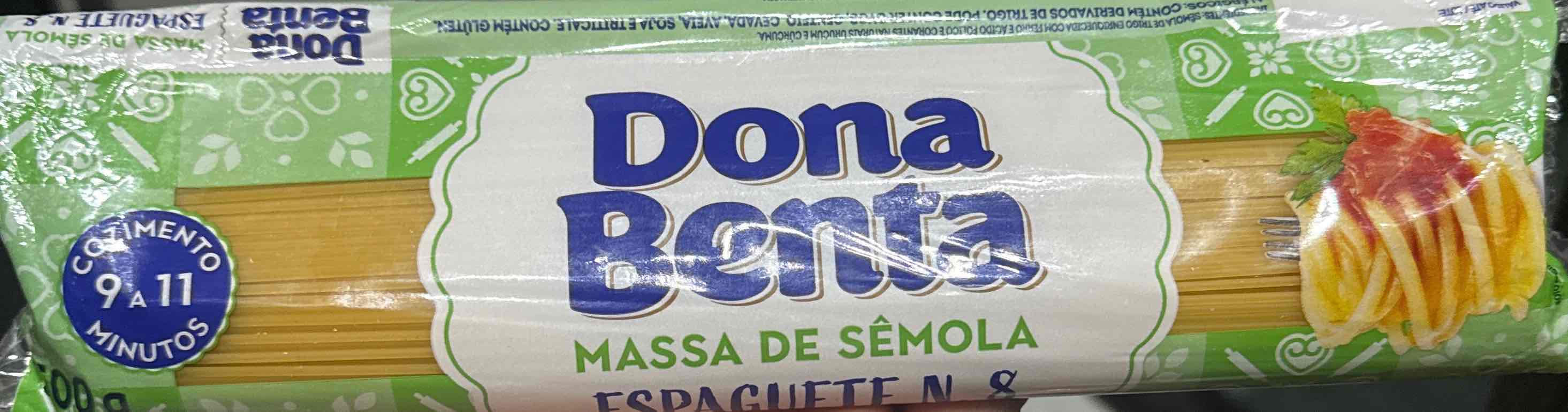 Macarrao espaguete n8