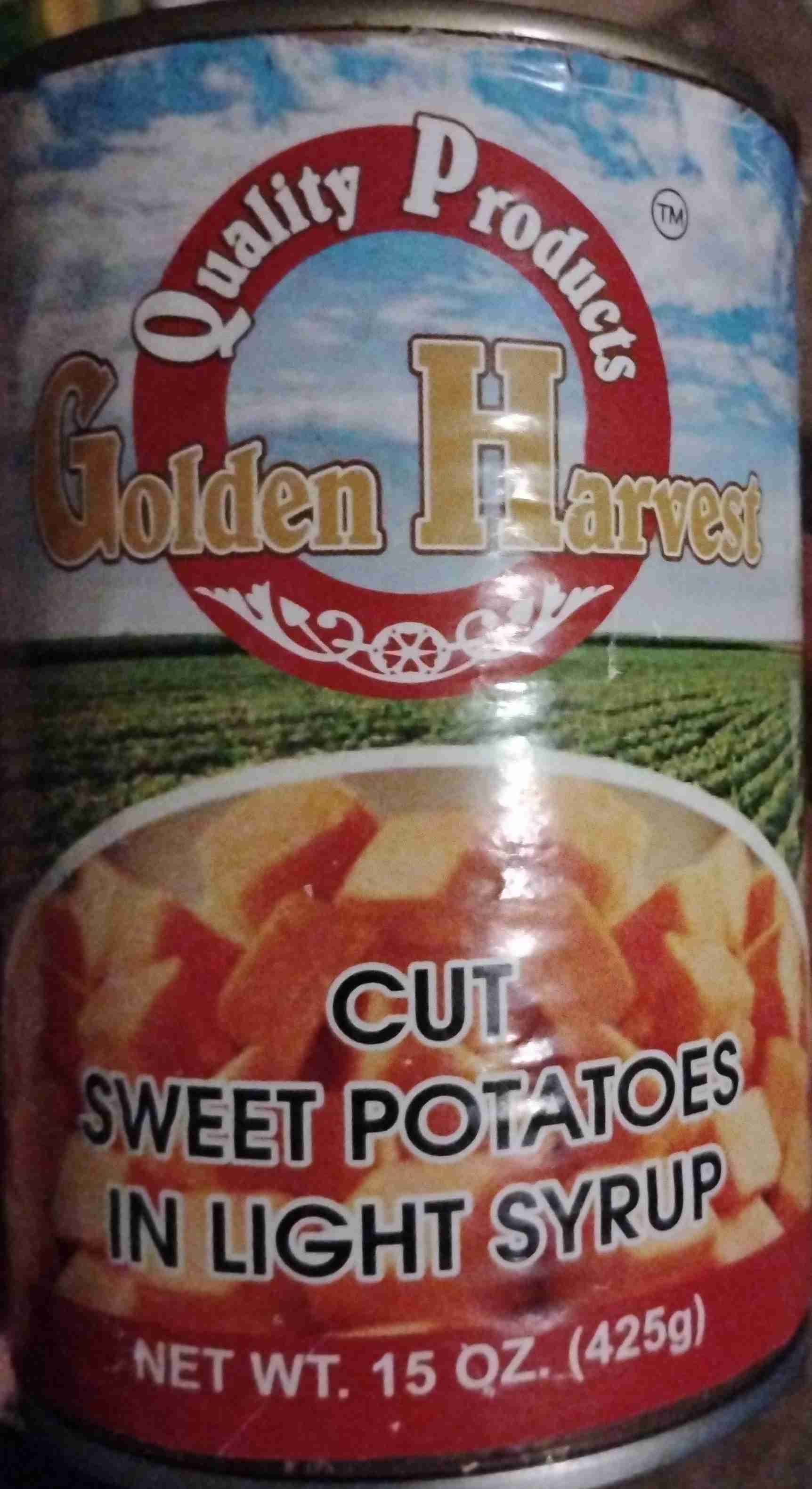 Sweet potatoes and light syrup