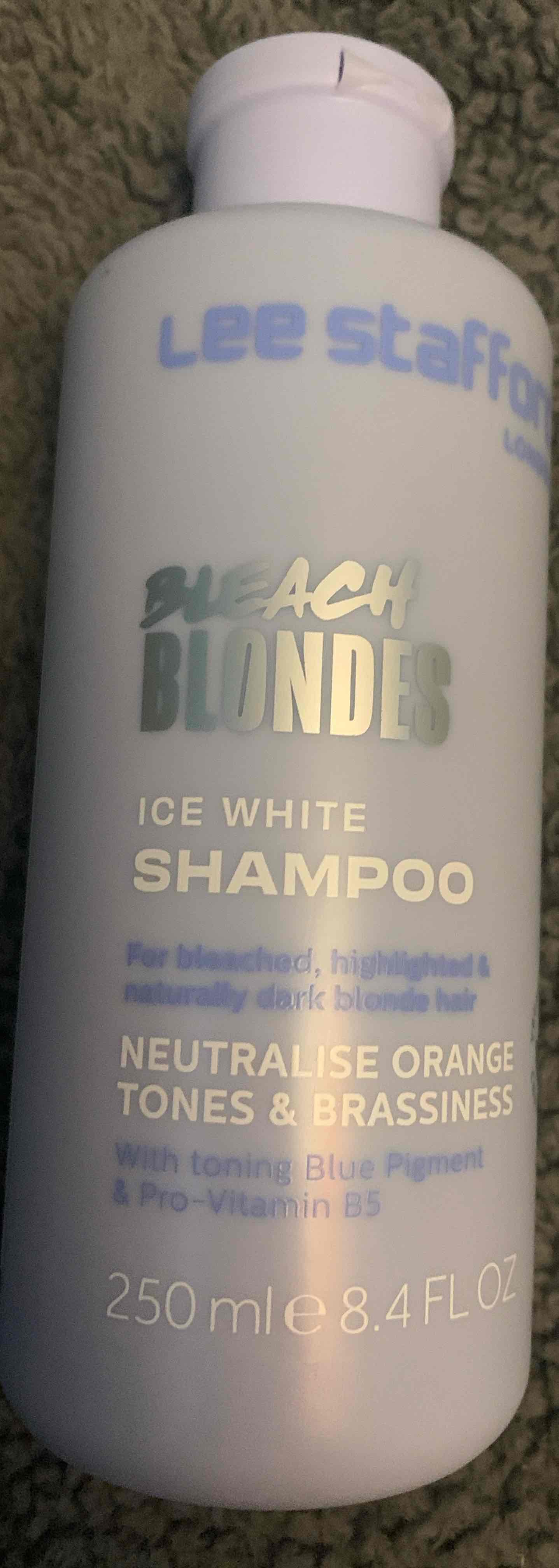 Ice white shampoo