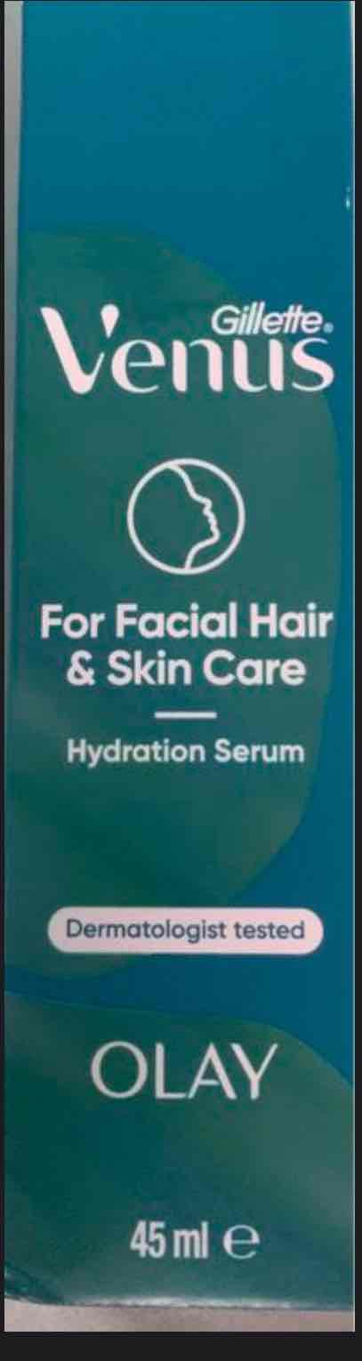 facial hair hydration serum
