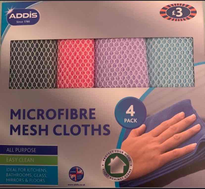 Mircofibre mesh cloths