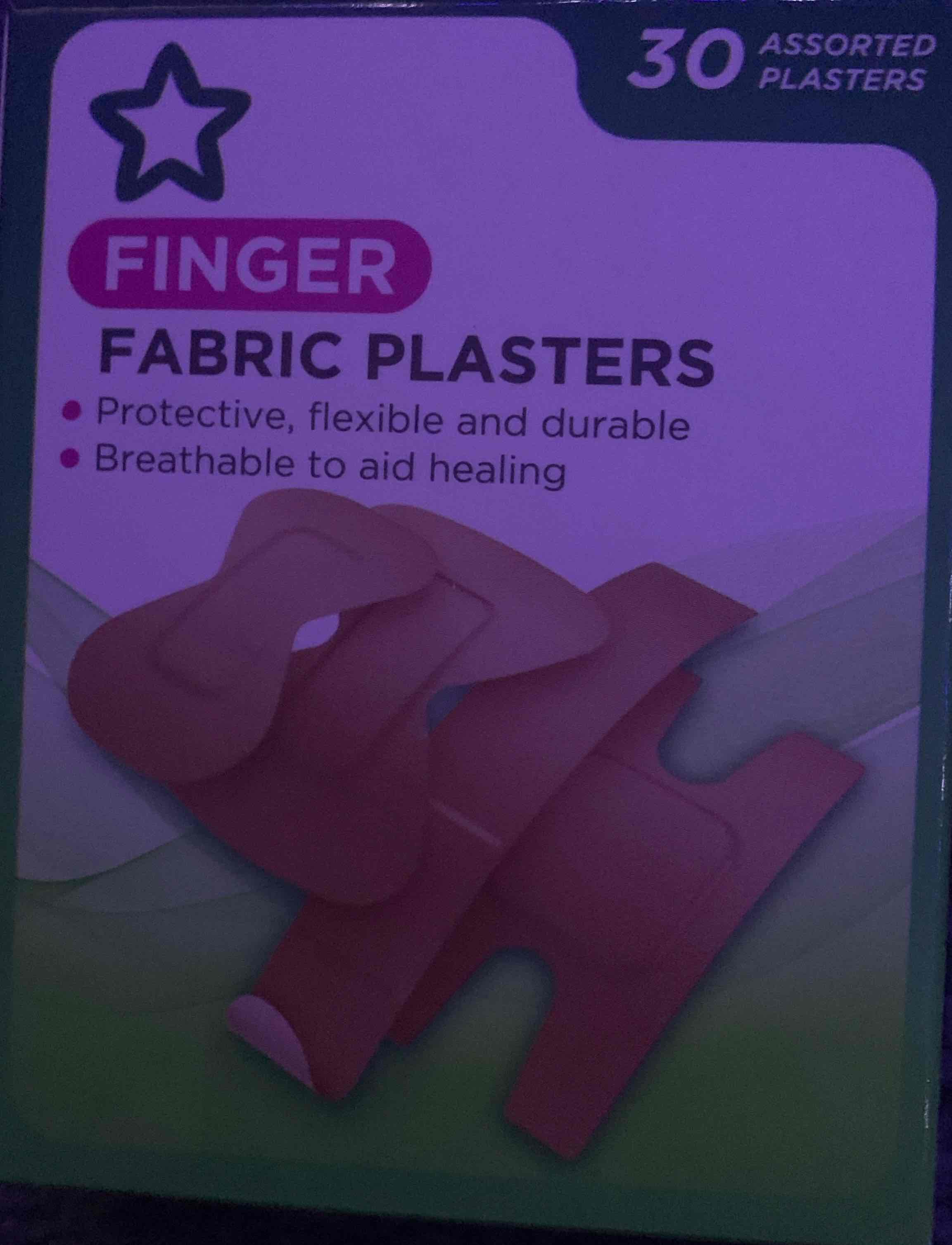 Fabric plasters