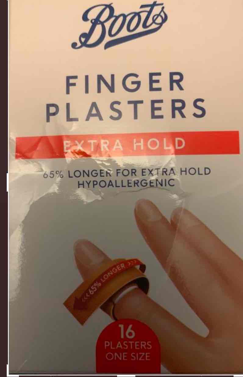 Finger plasters