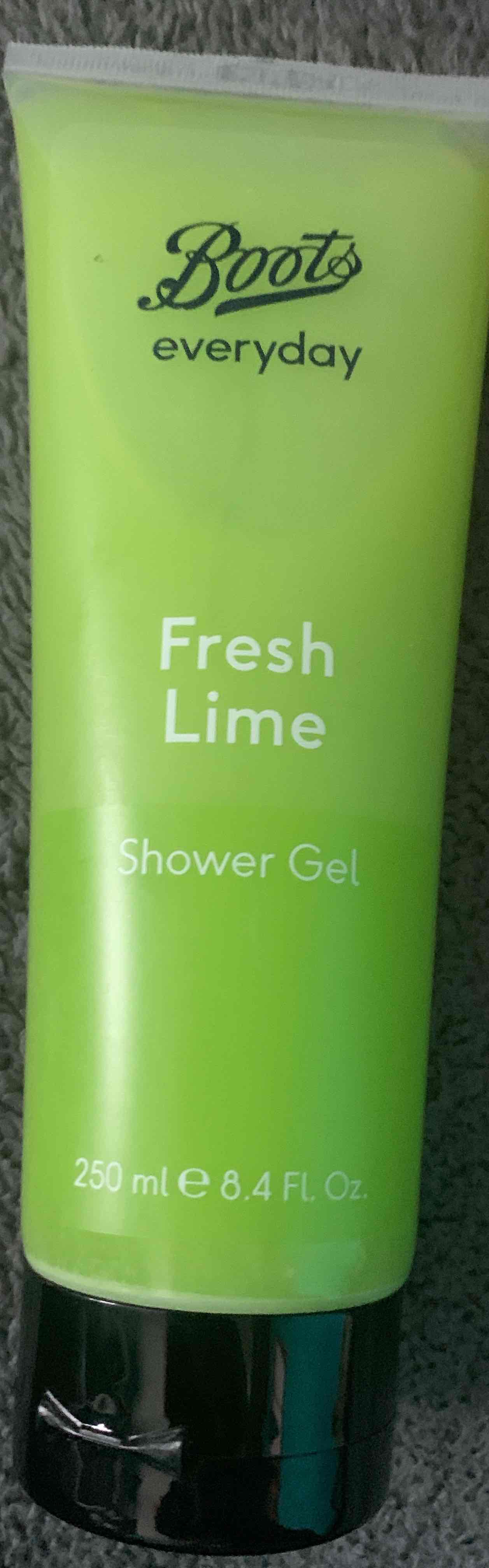 Fresh lime shower gel