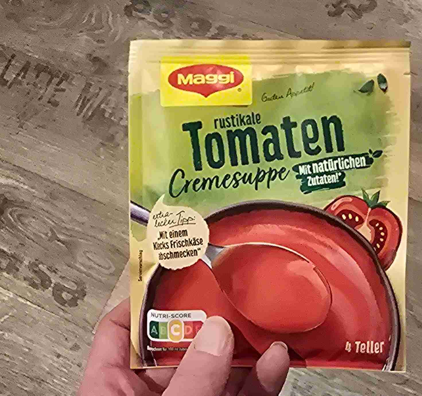 Rustikale Tomaten cremesuppe