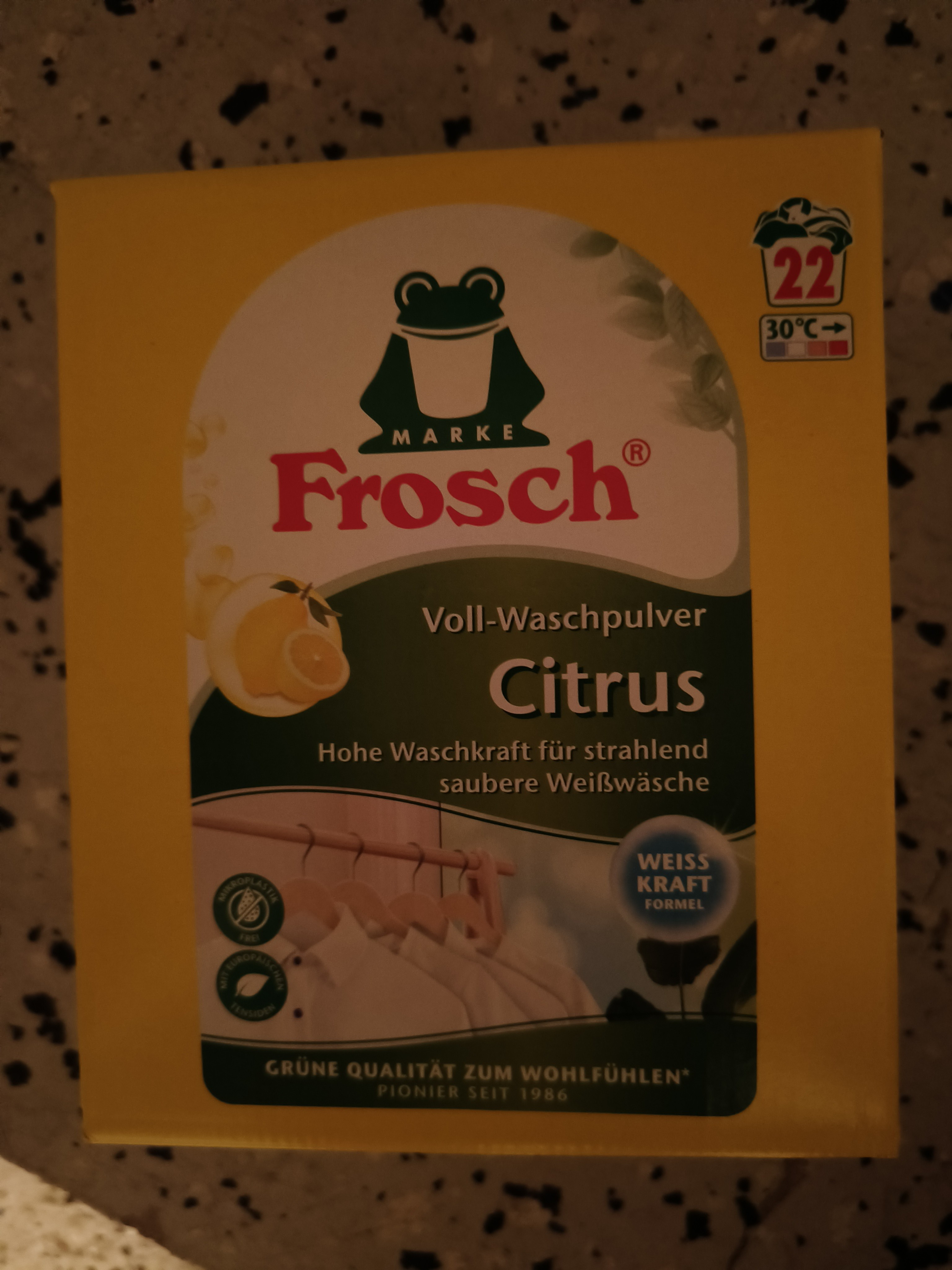 Voll-Wschpulver Citrus