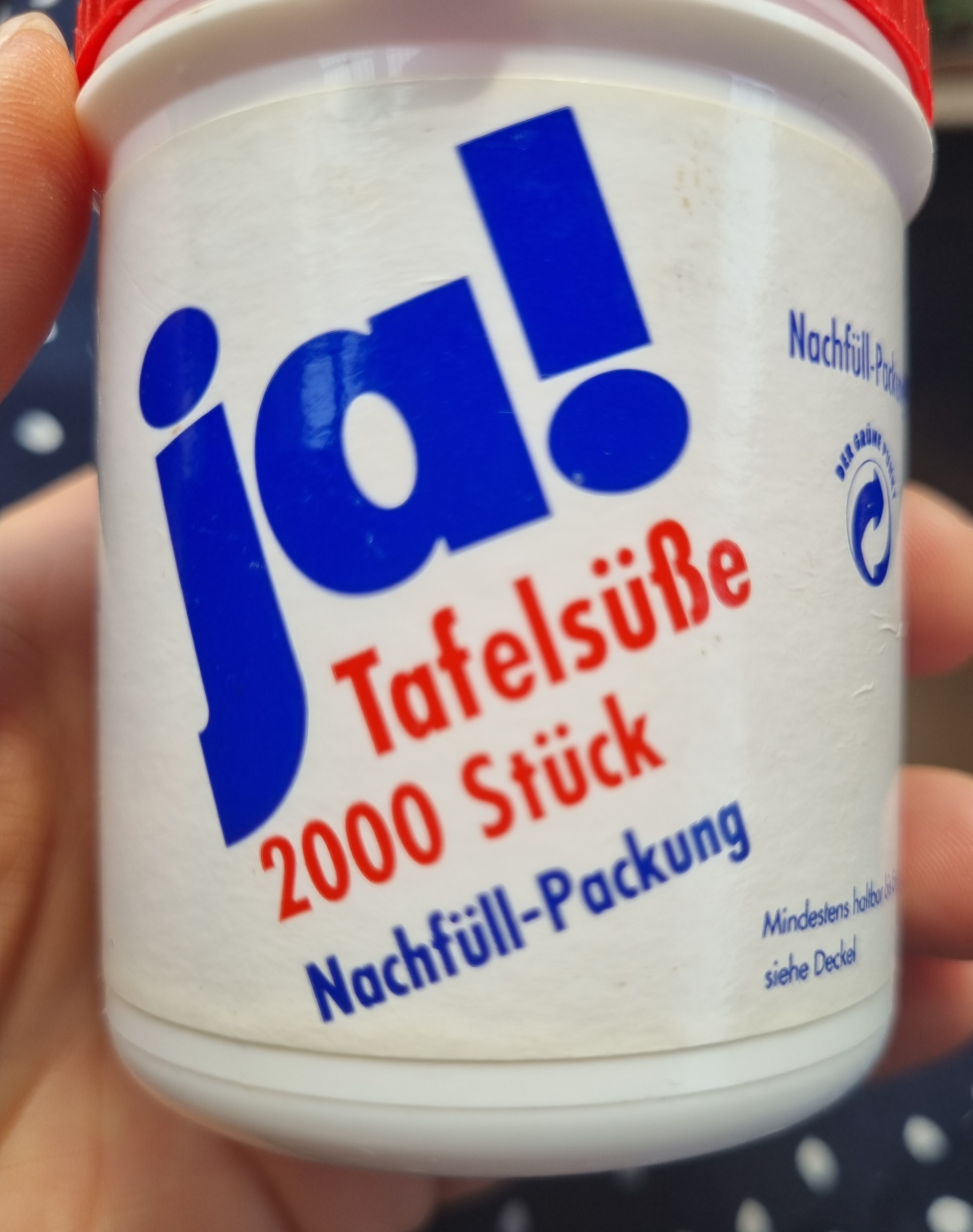 Tafelsüße (Süßstoff) Nachfüll-Packung