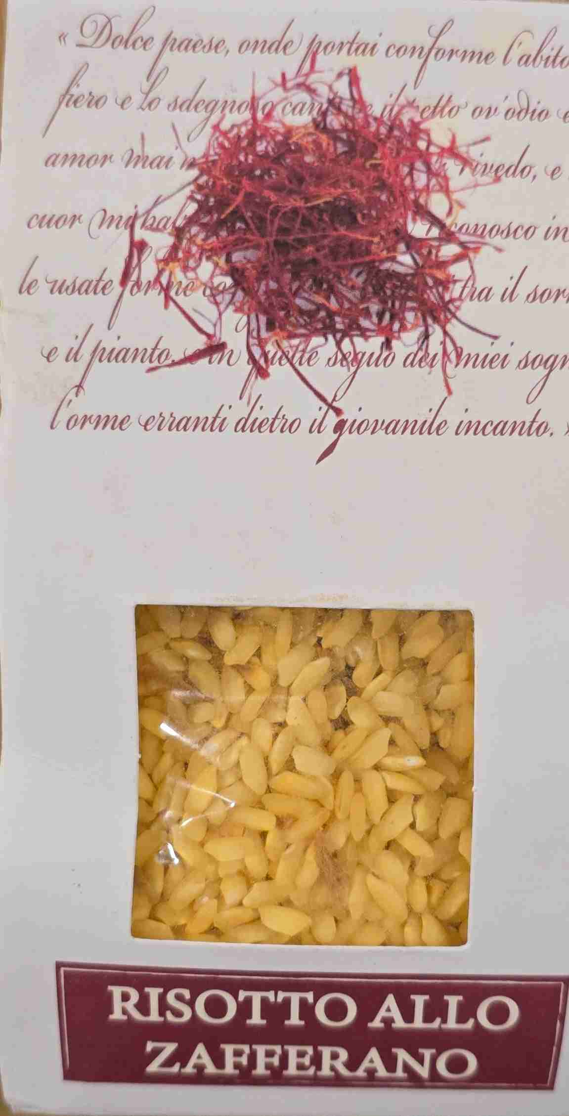 Risotto allo zafferano