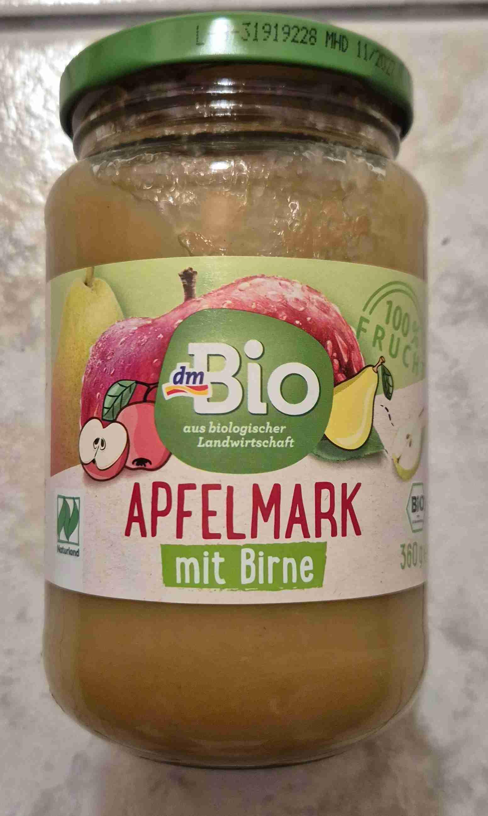 Apfelmark mit Birne