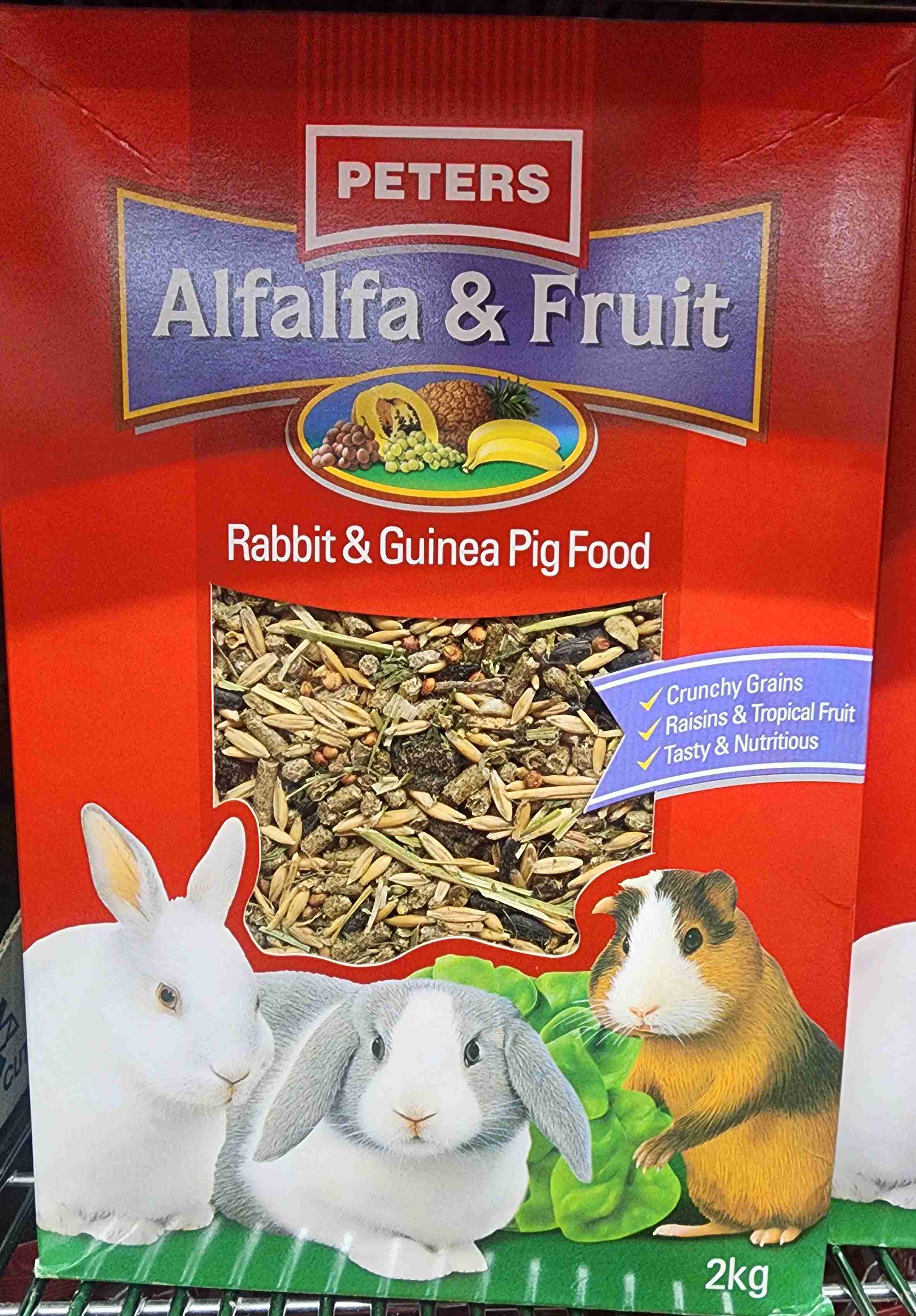 Peters Alfalfa & Fruit Rabbit Food