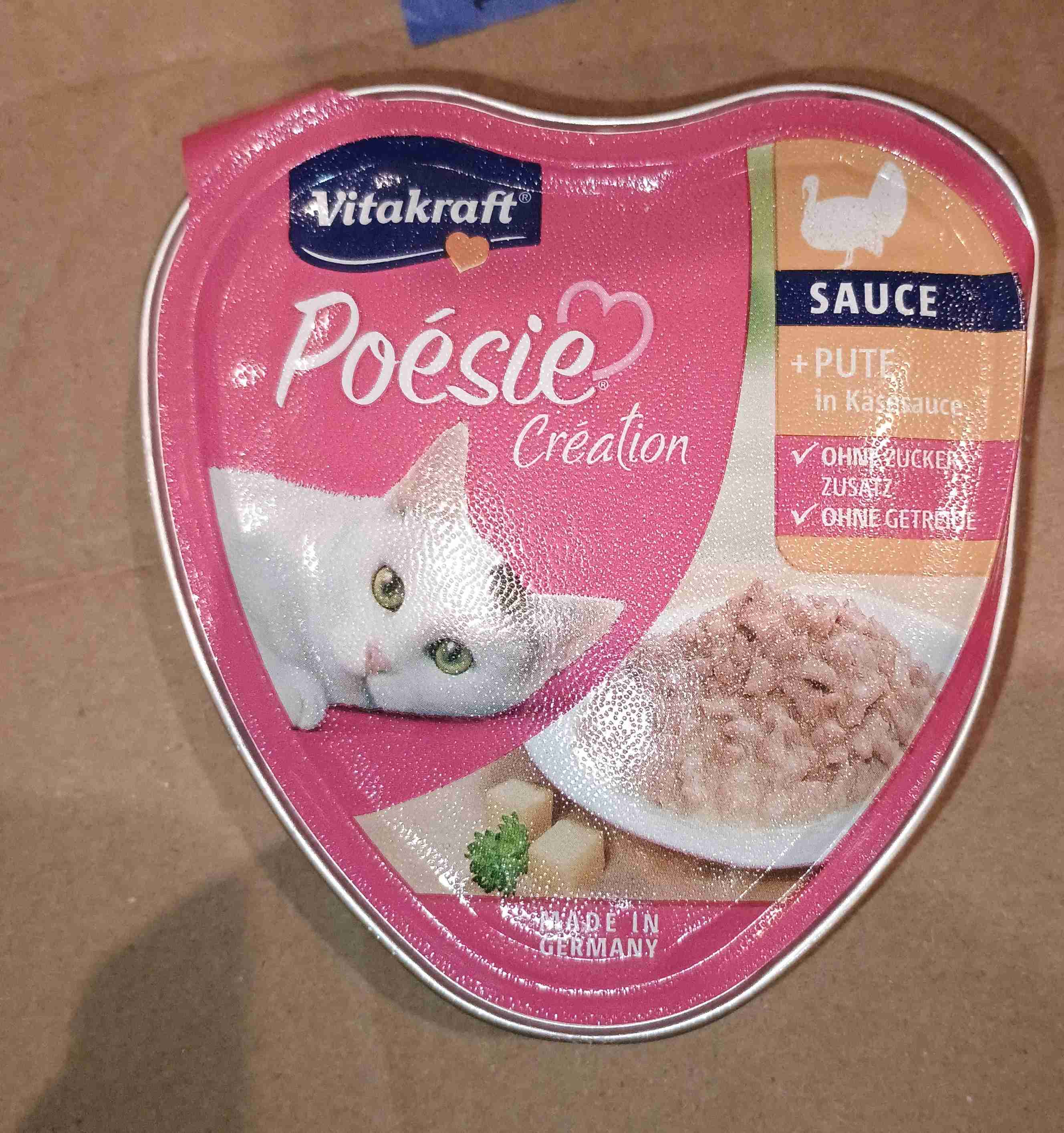 Poesie Creation Pute mit käsesoße