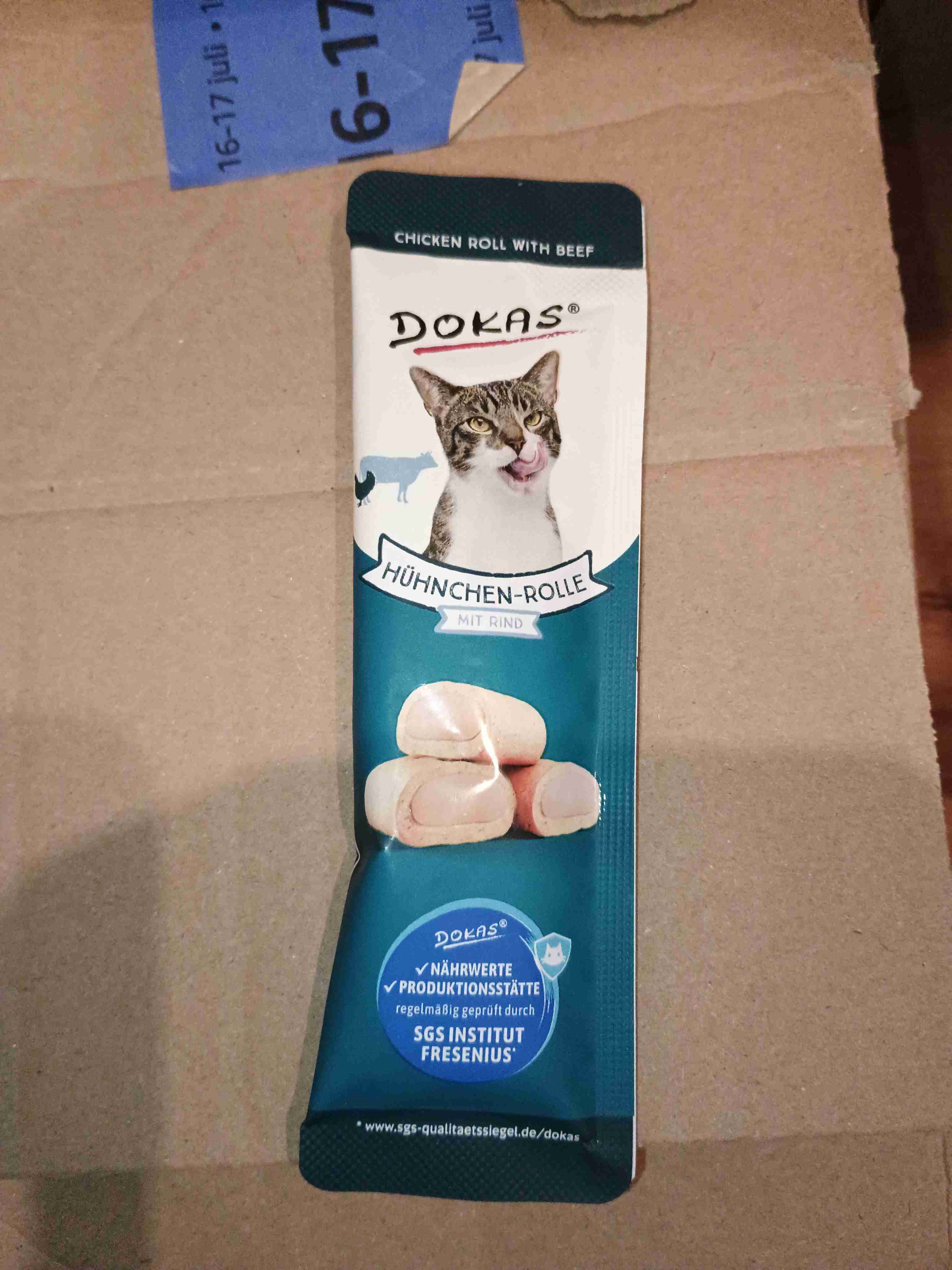 Dokas hühnchenrolle mit Rind