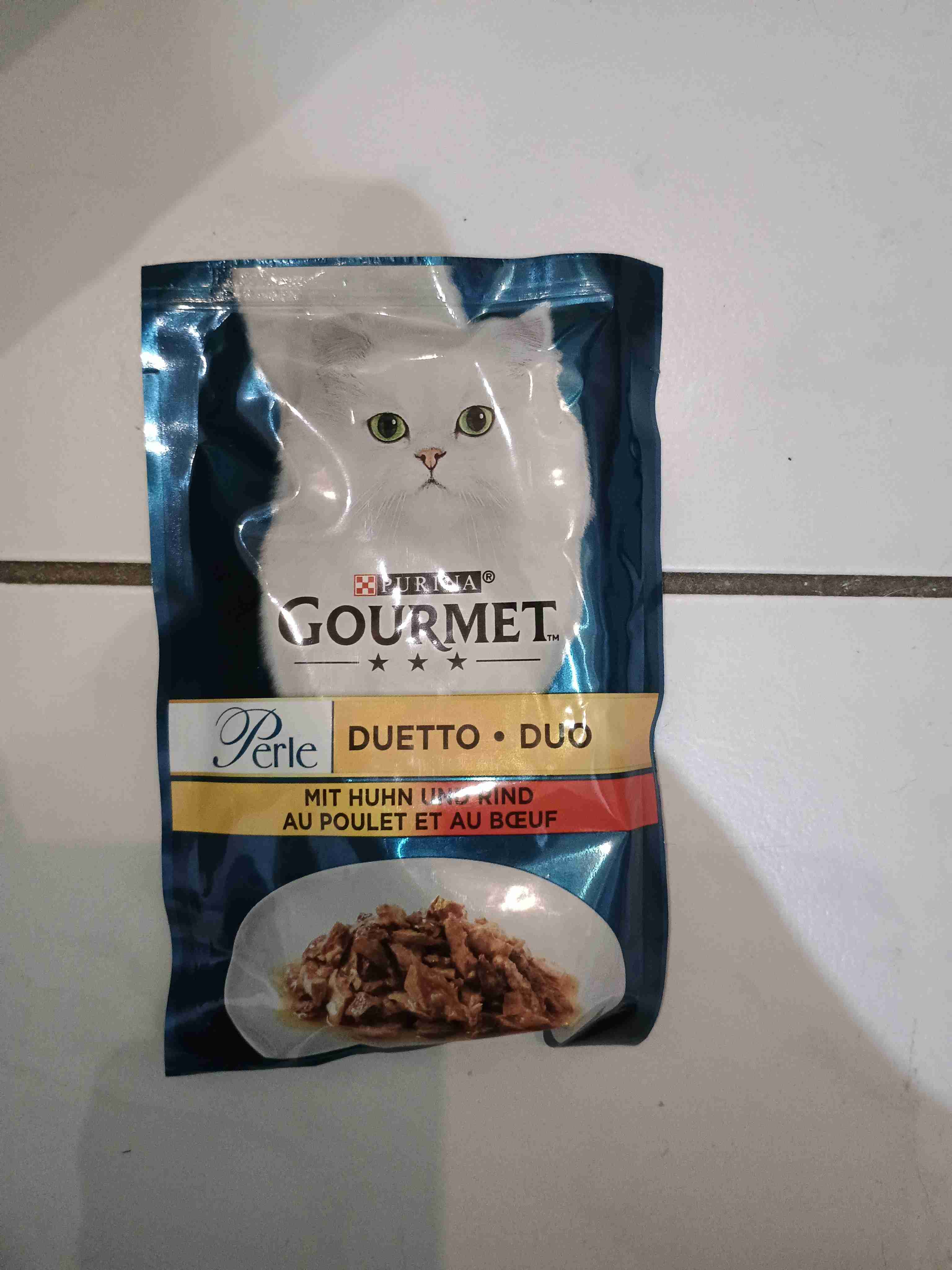Gummiperle Duo mit Huhn und Rind
