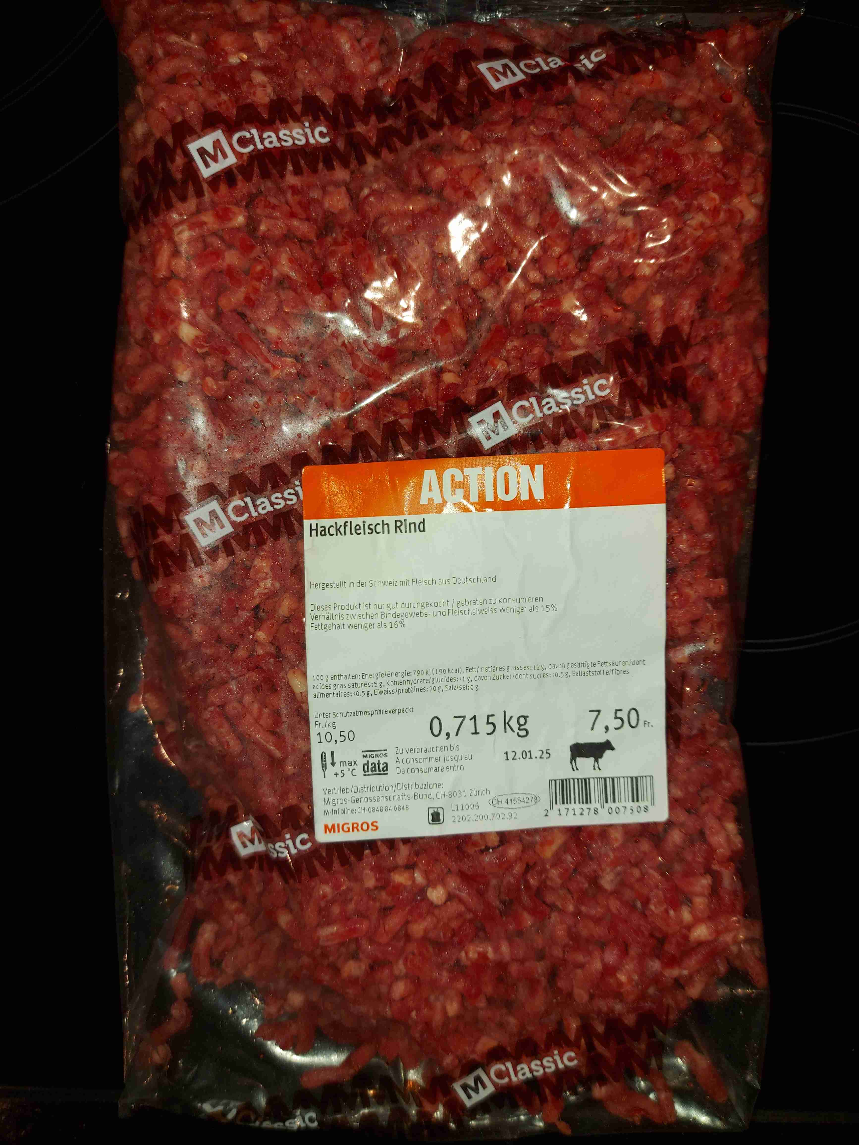 Rinds Hackfleisch