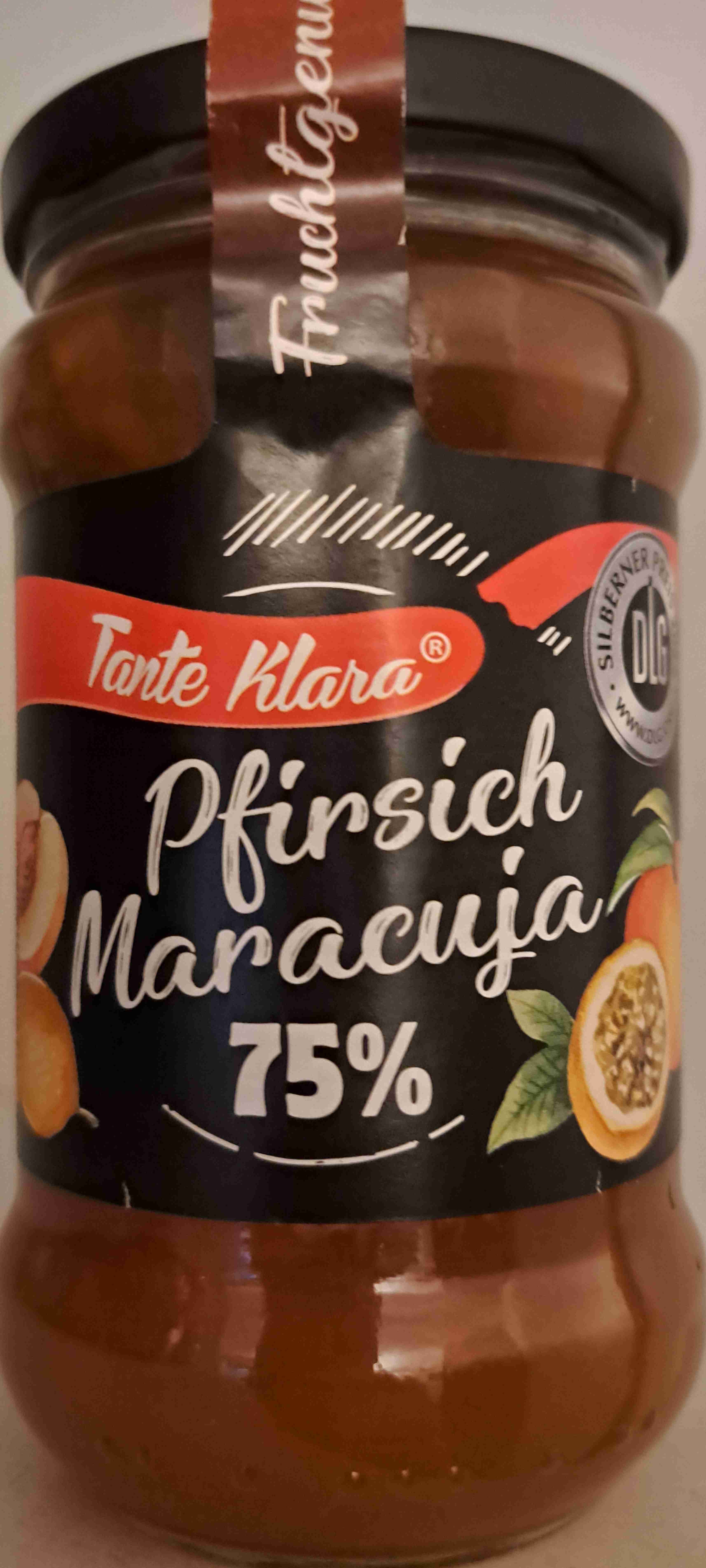 Pfirsich-Maracuja Fruchtaufstrich
