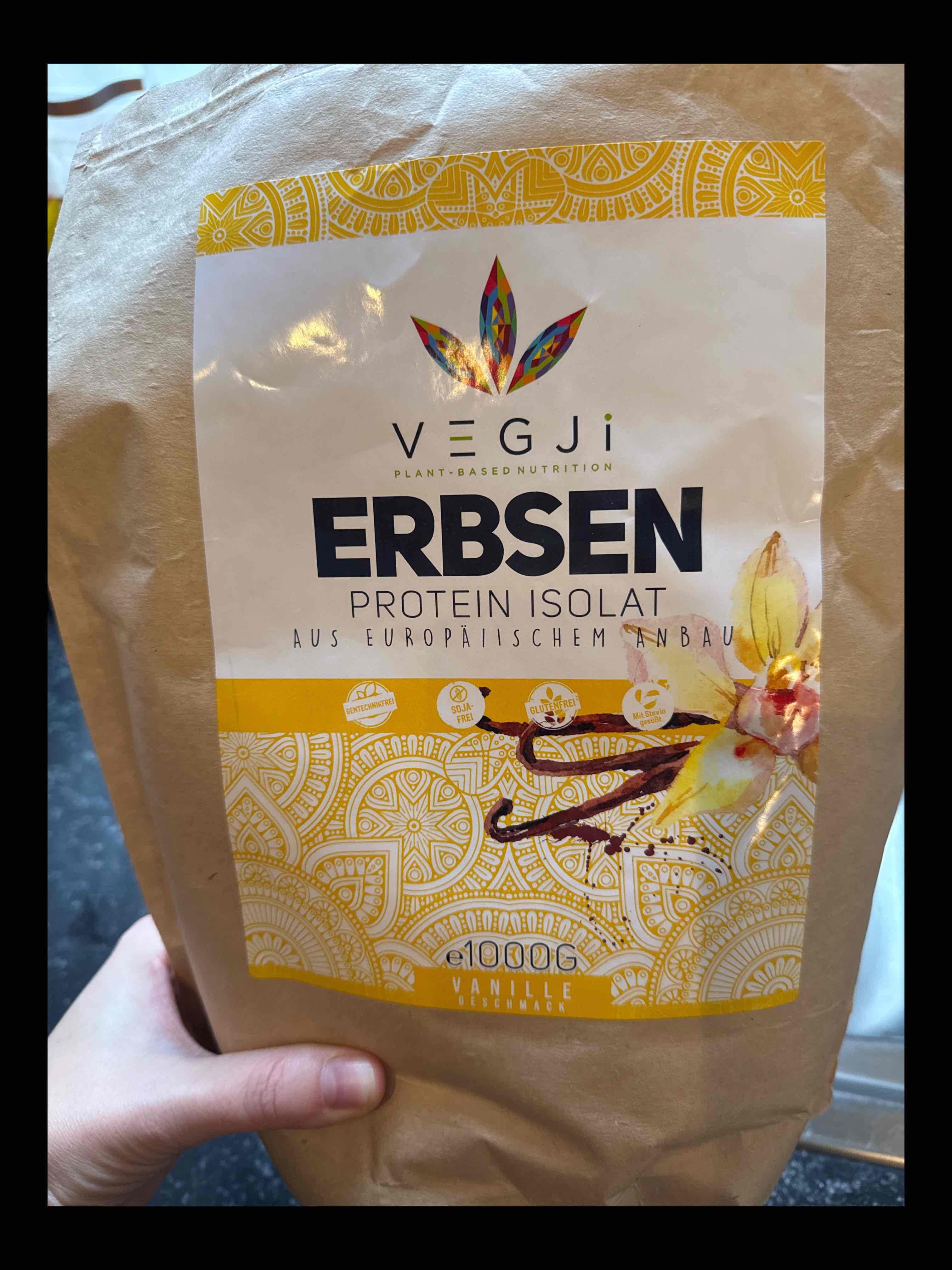 Erbsen Protein Isolat Vanille