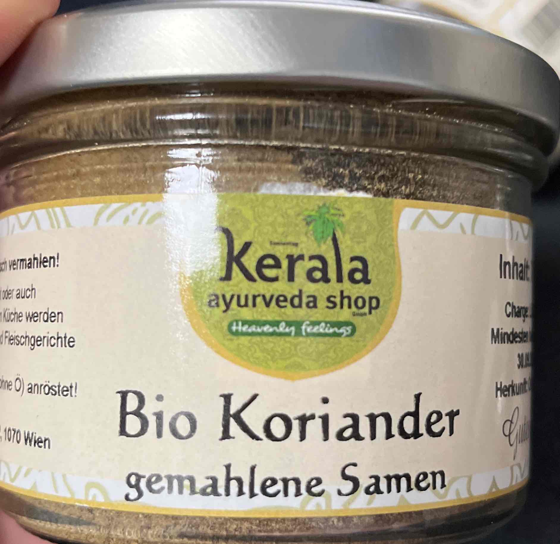 Koriandersamen gemahlen Bio