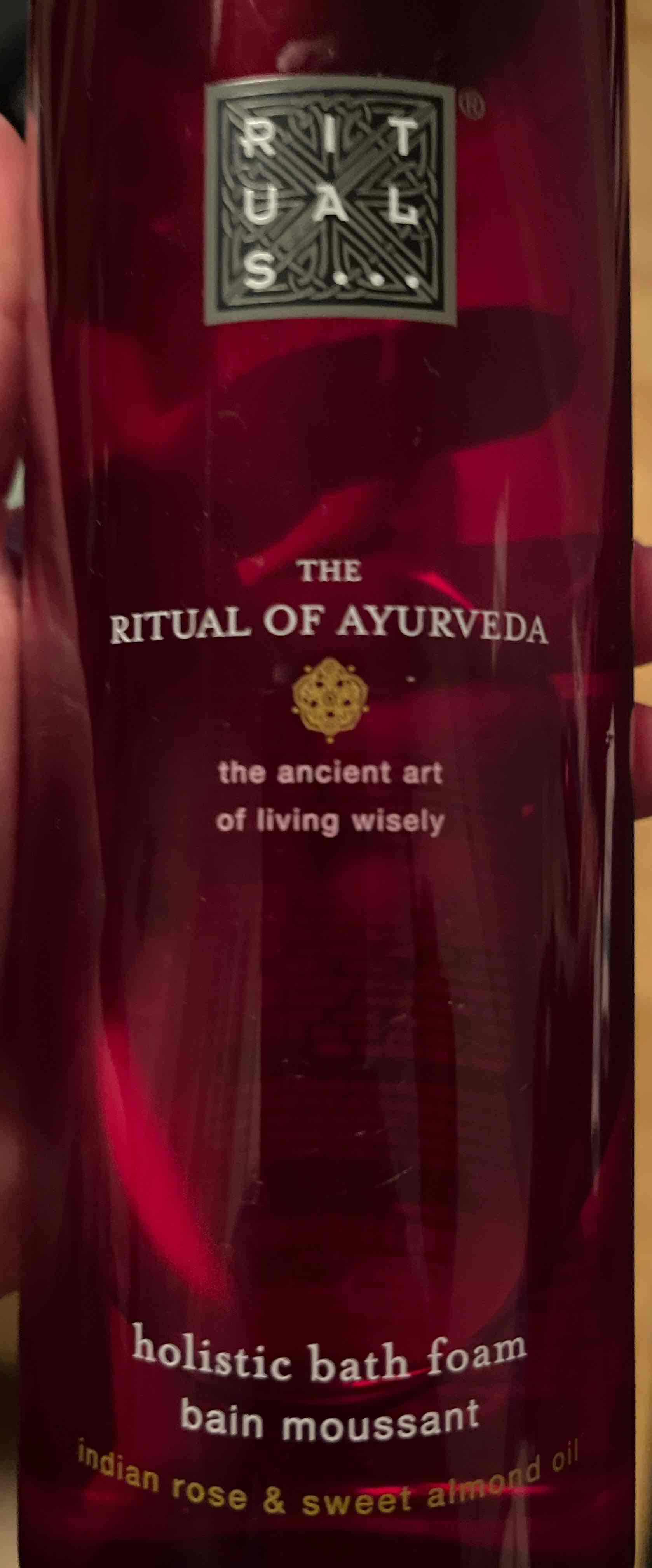 Holistic bath foam ayurveda