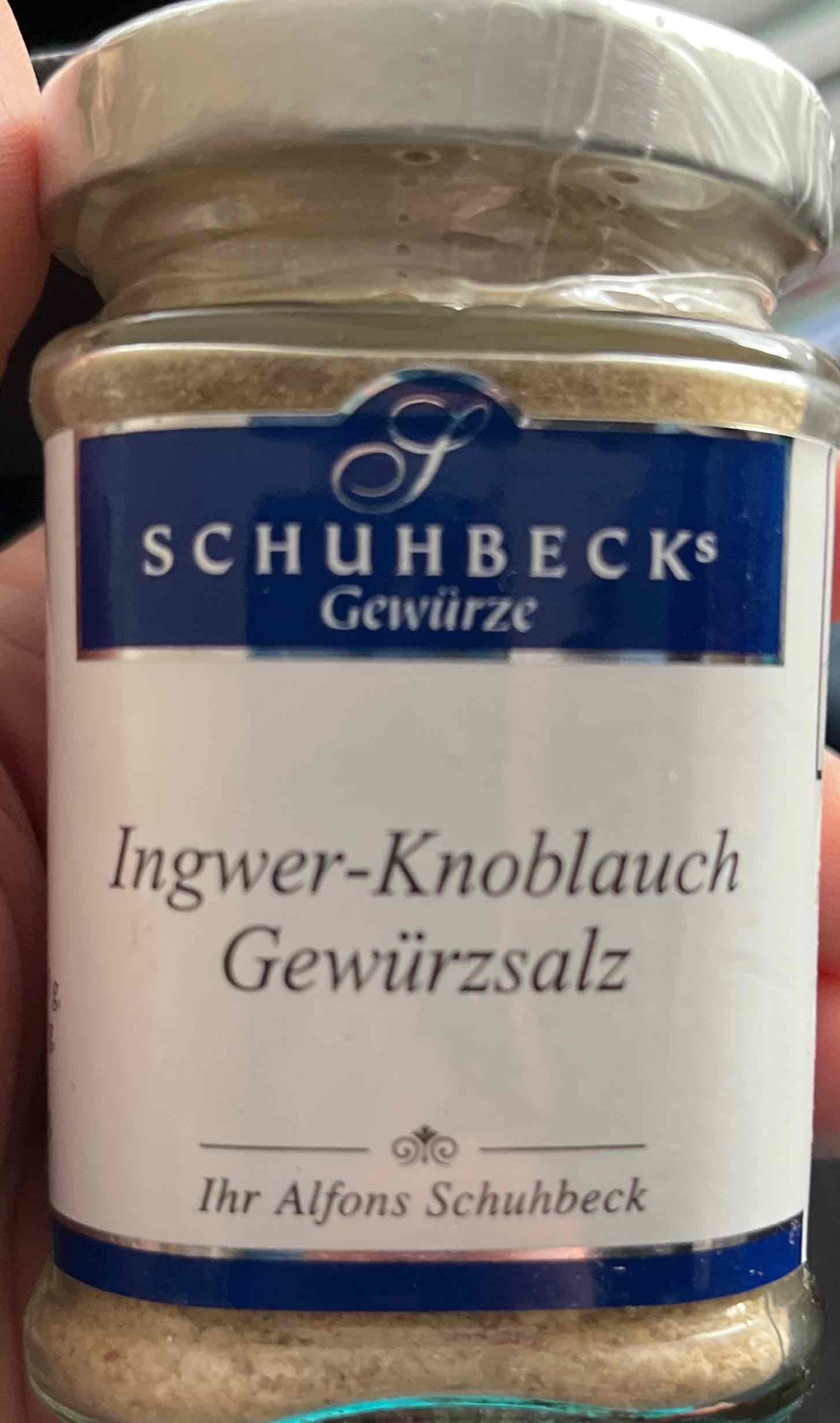 Ingwer Knoblauchsalz