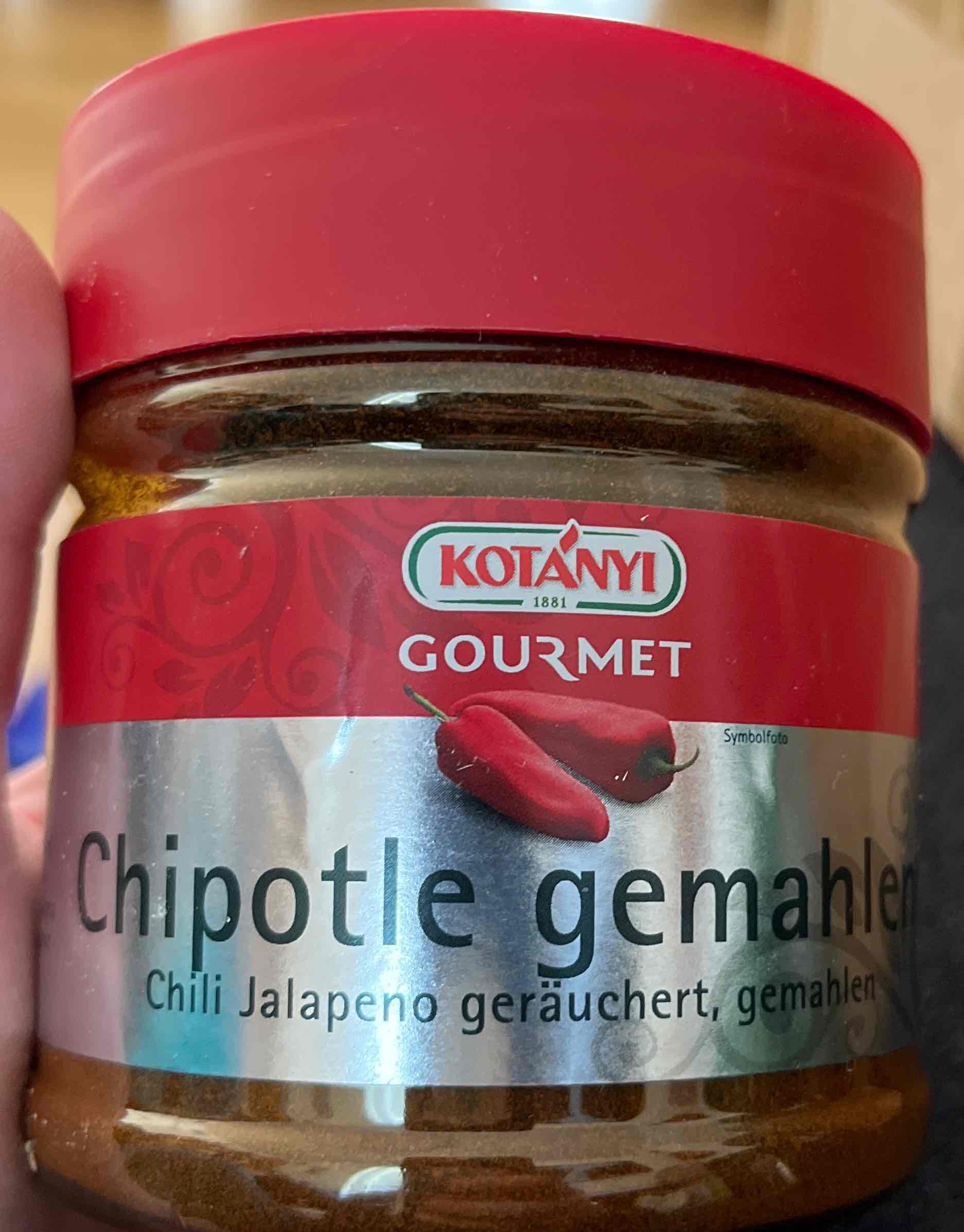 Chipotle gemahlen geräuchert