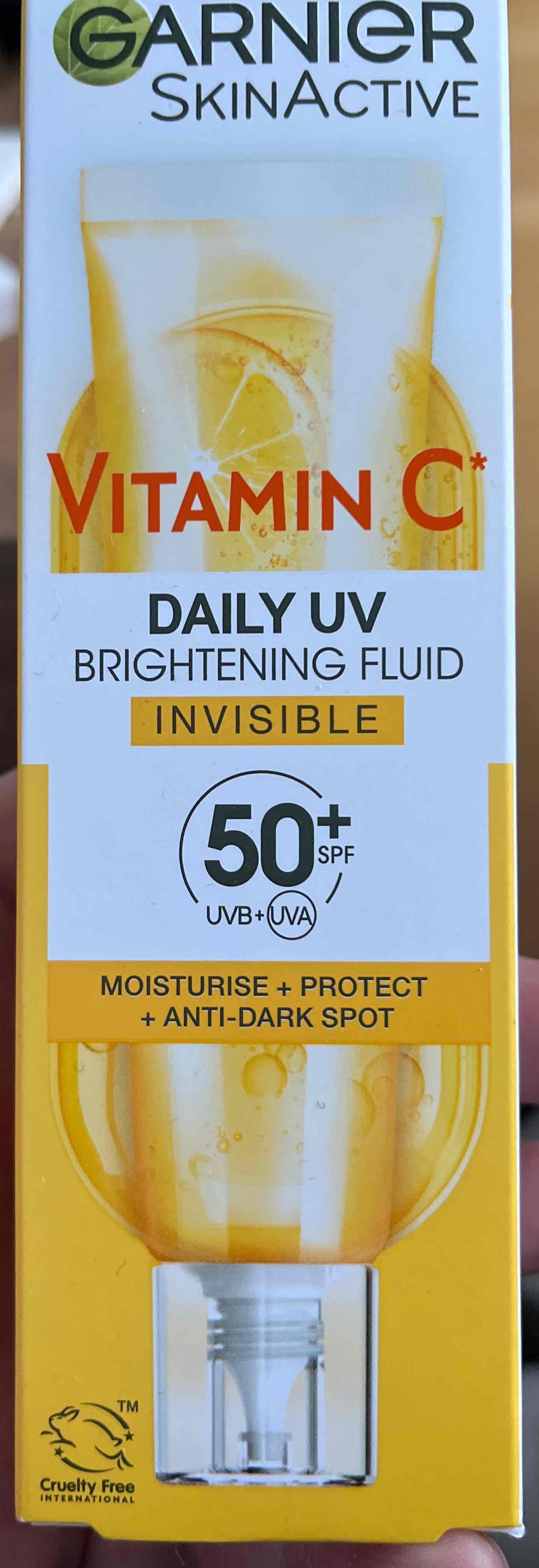 50+ Vit c Daily UV fluid