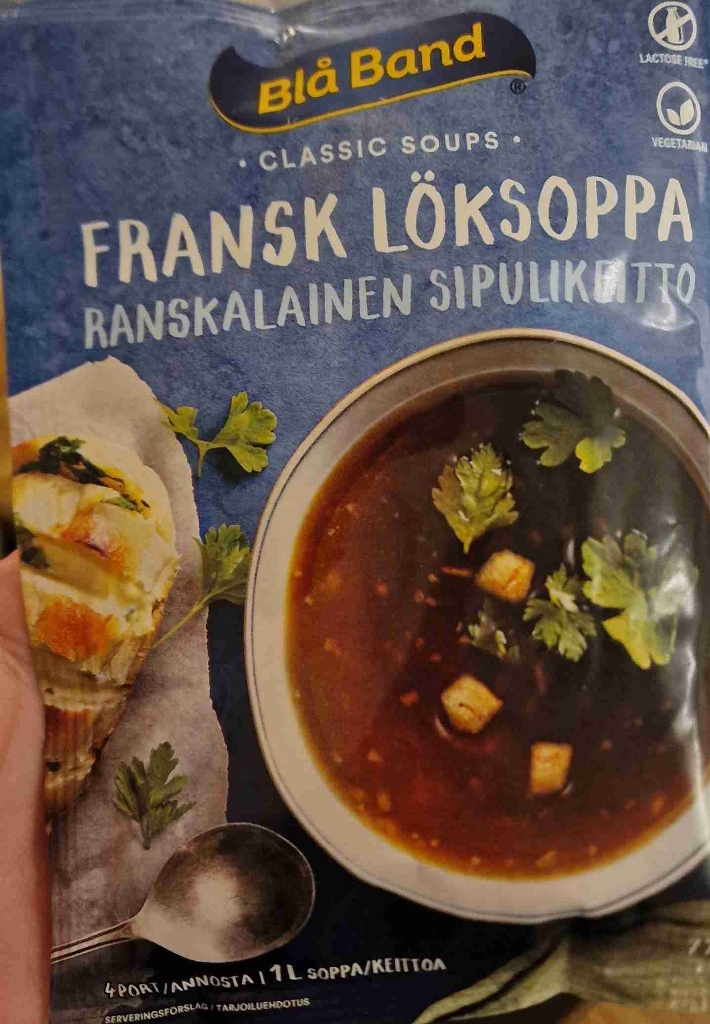 Fransk löksoppa