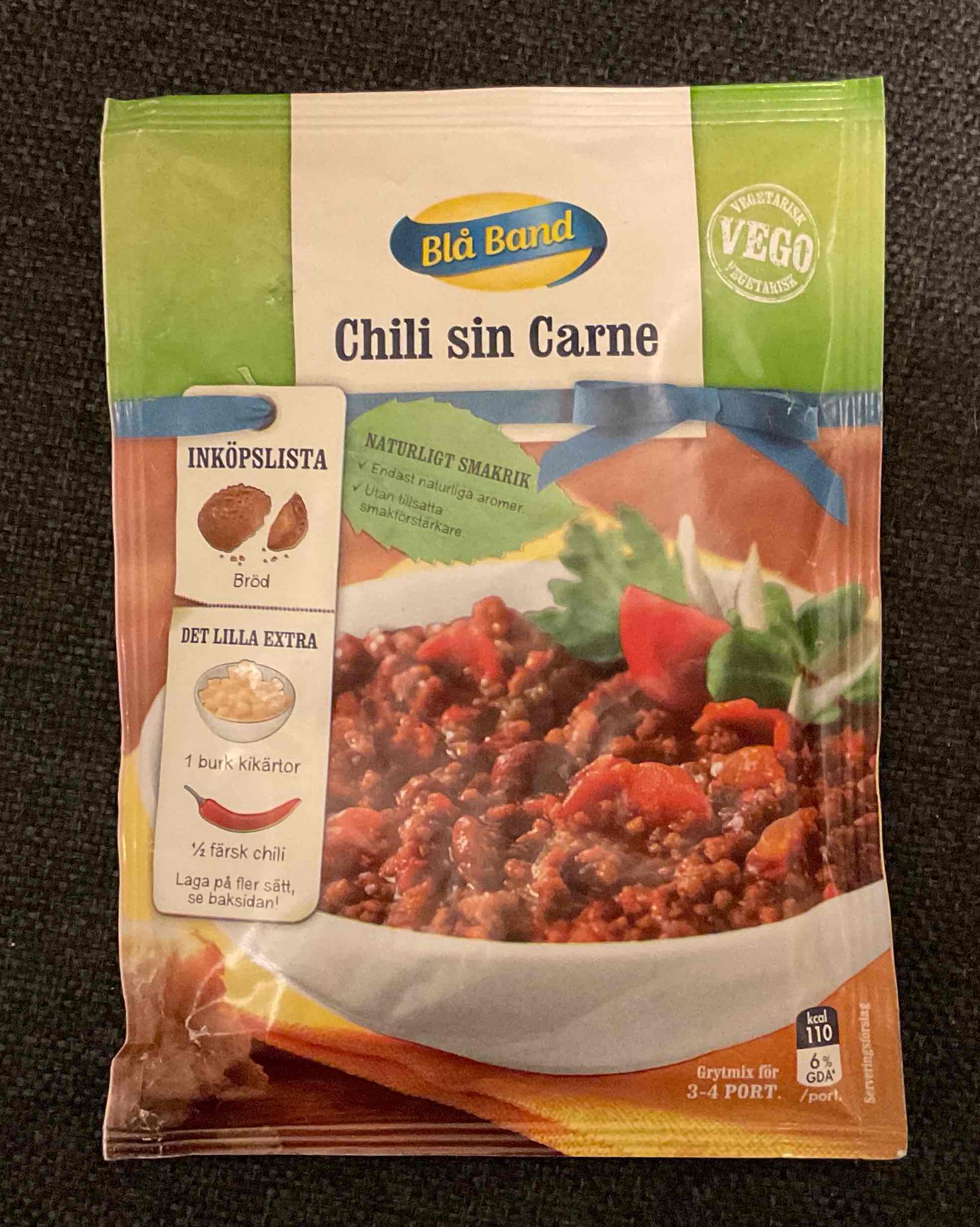 Chili sin Carne