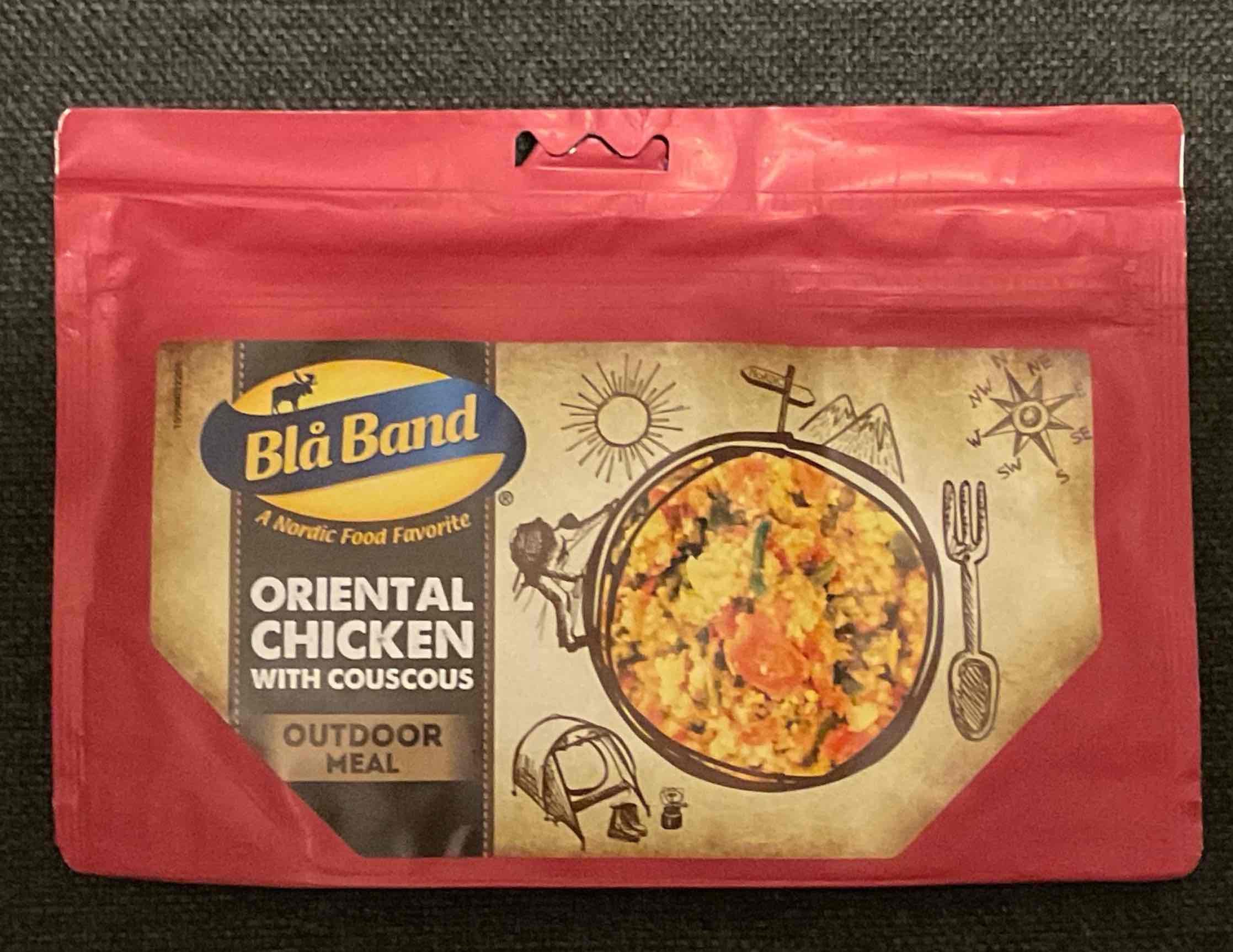 Oriental chicken with couscous