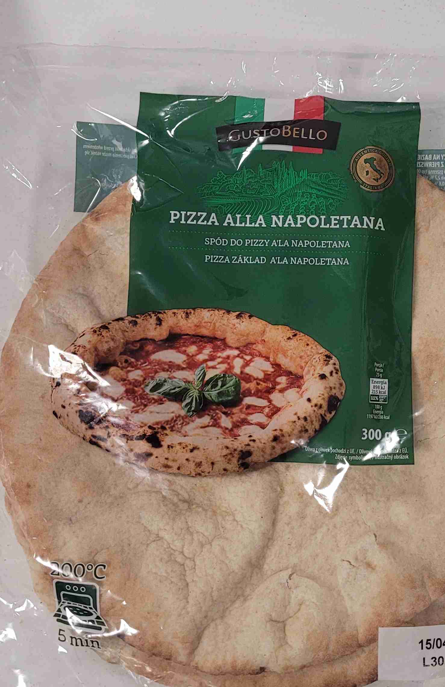 Pizza alla napoletana