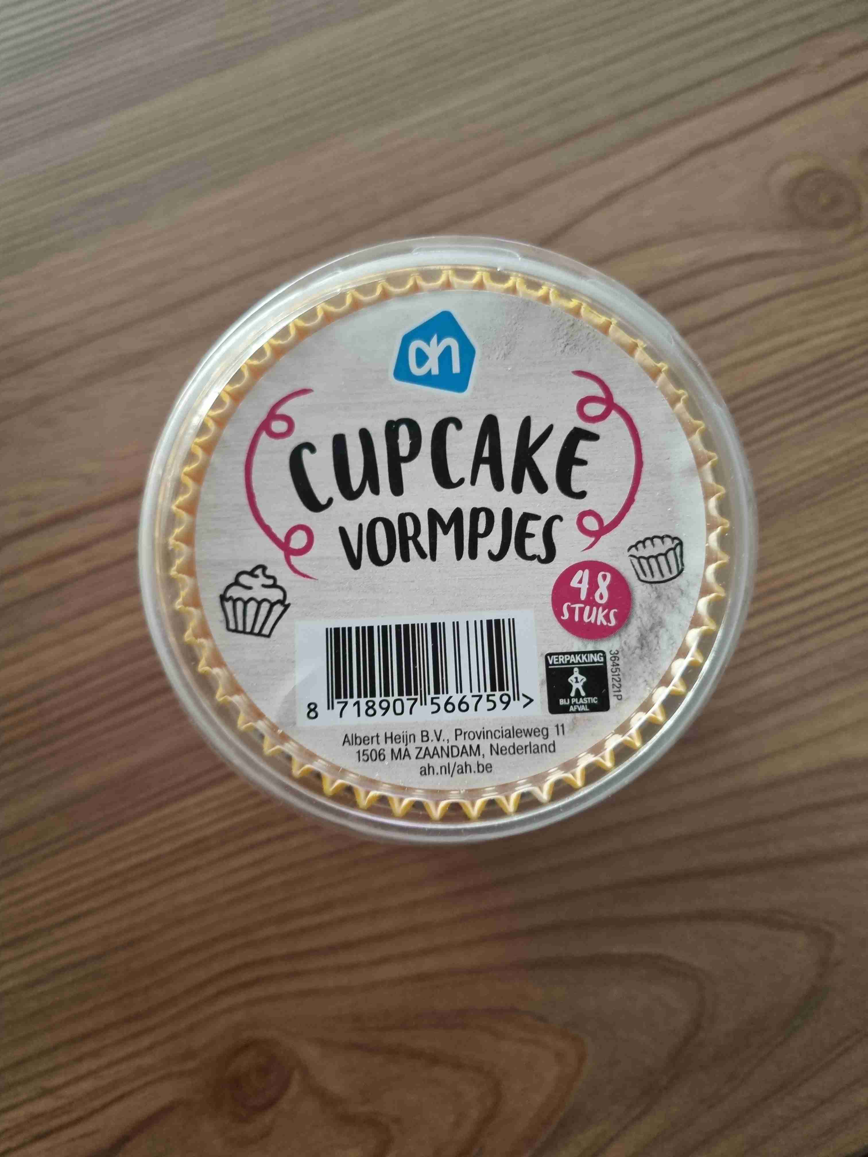 Cupcake vormpjes