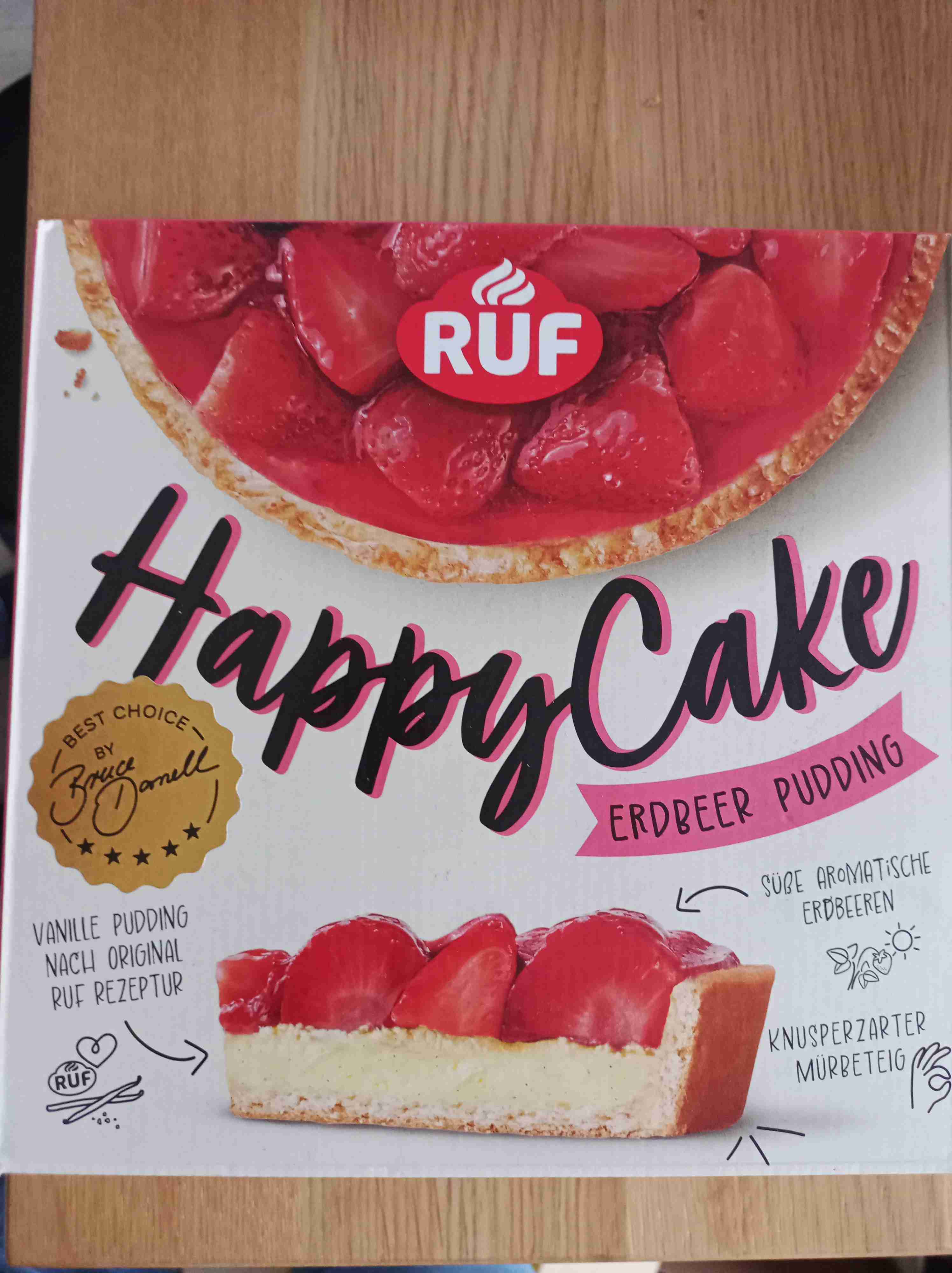Happy Cake Erdbeer Pudding
