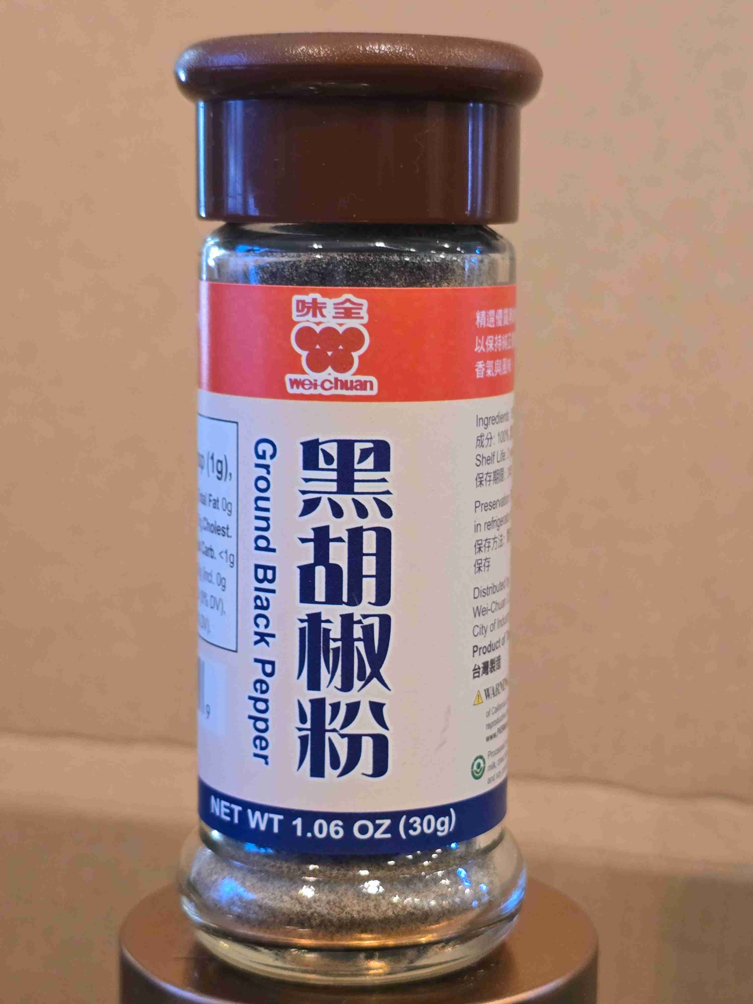 Ground Black Pepper