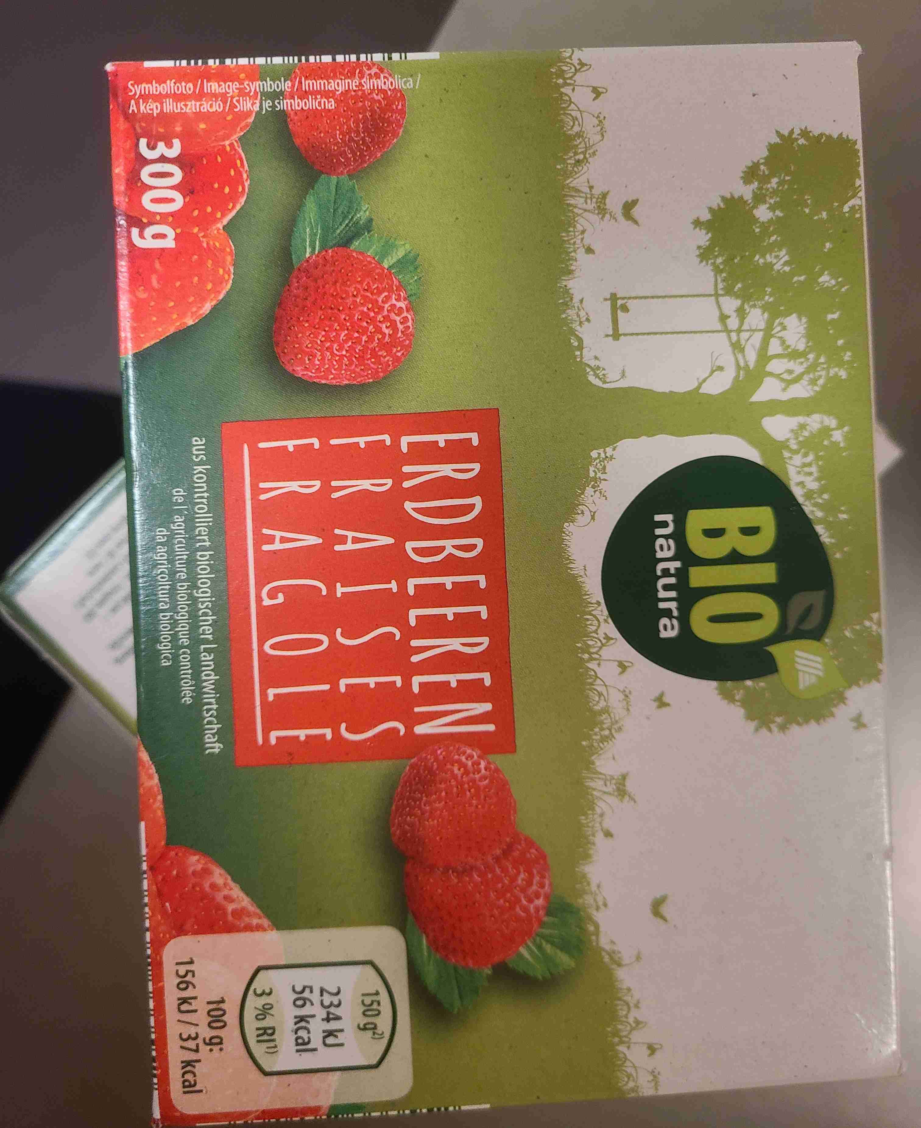 Erdberen gefroren