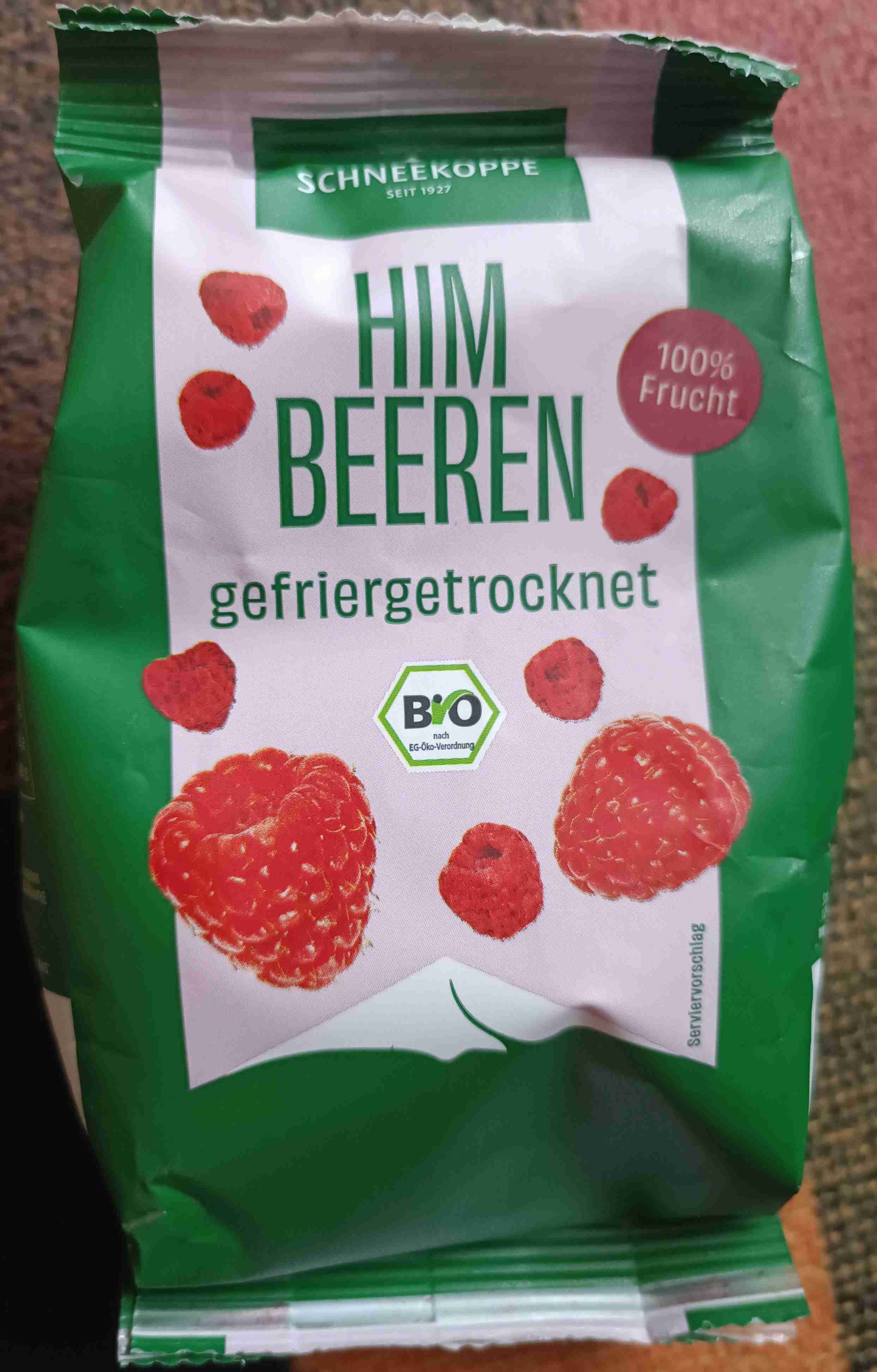 Himbeeren gefriergetrocknet