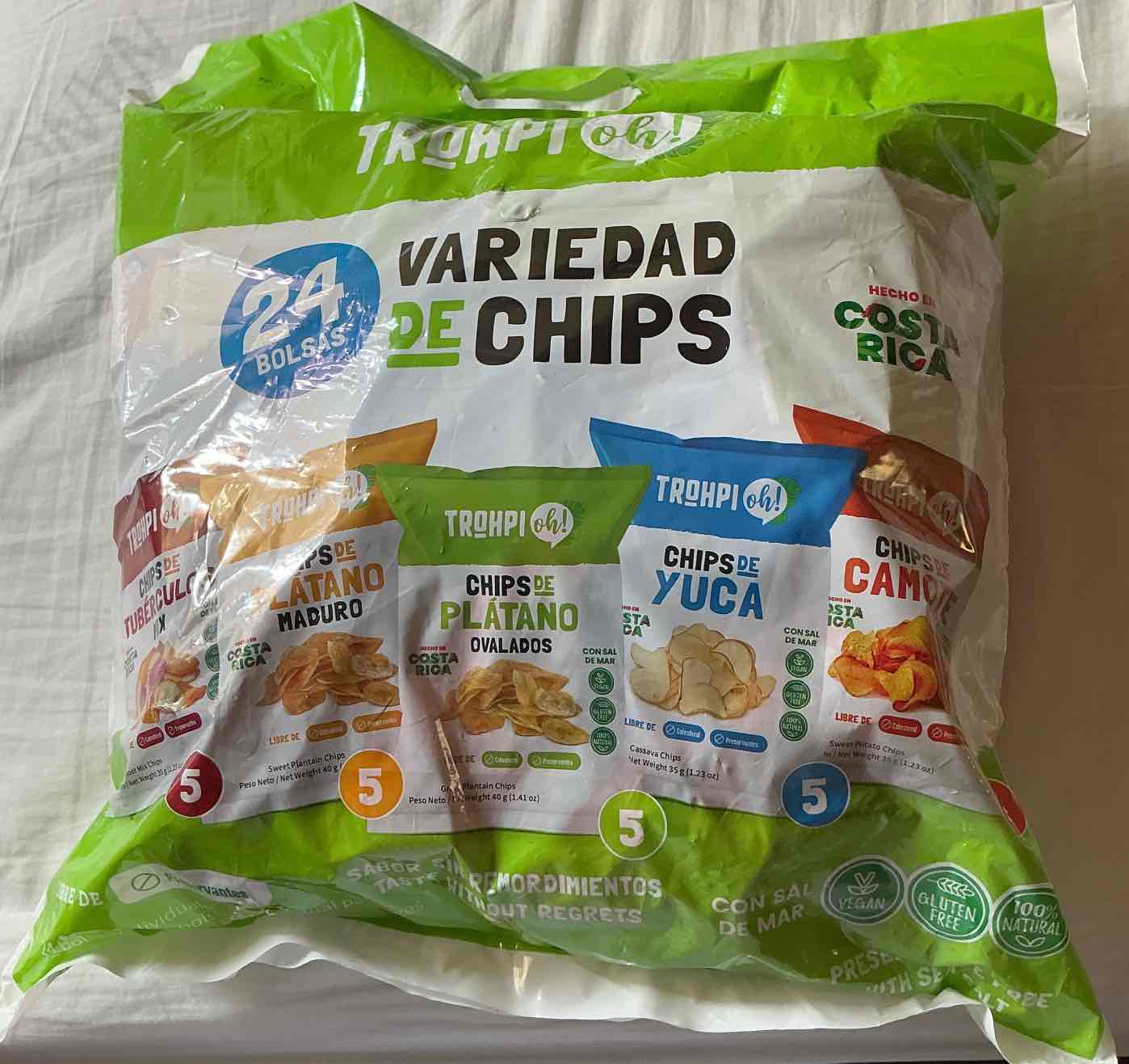 Variedad de Chips