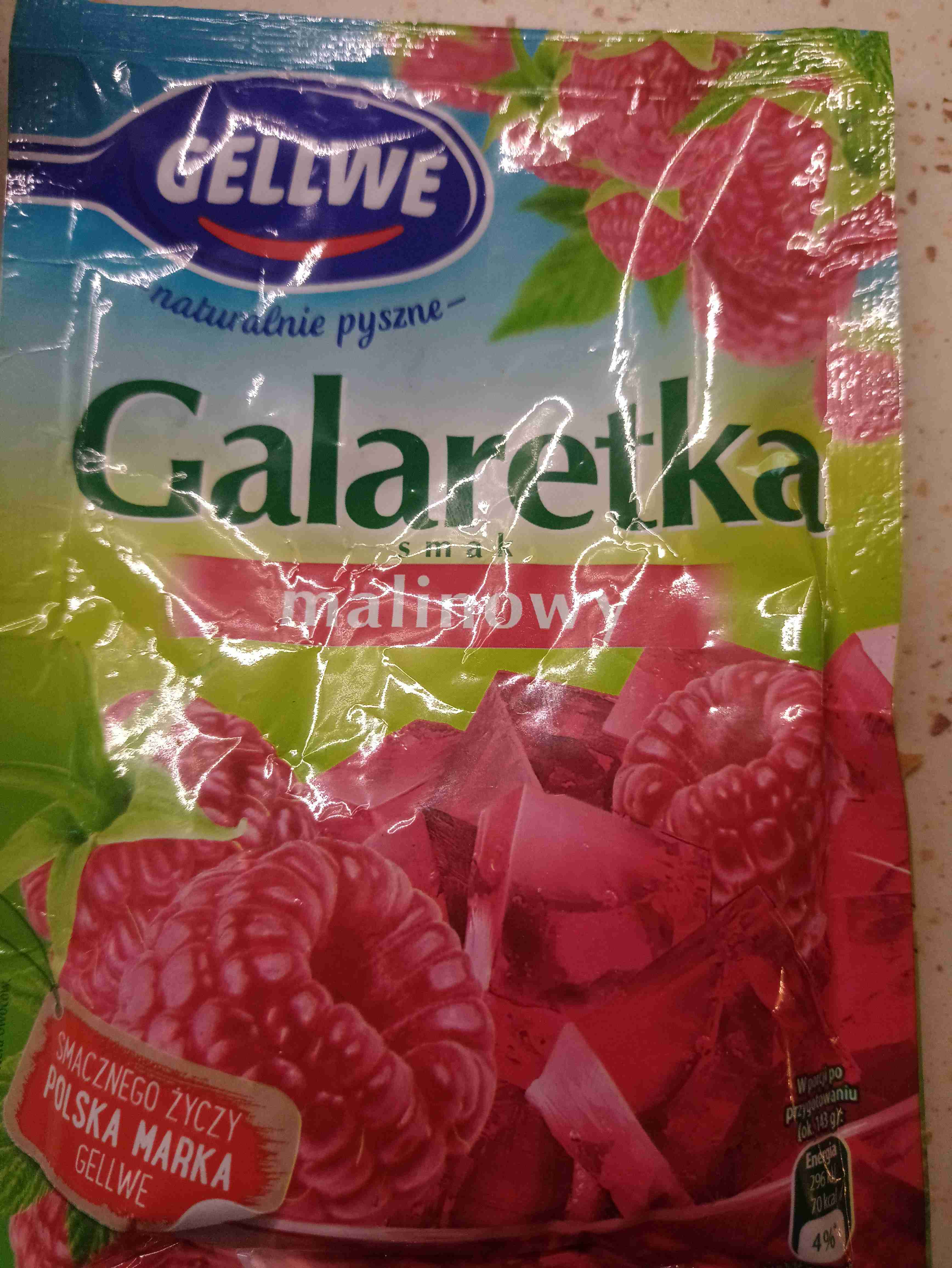 Galaretka malinowa 