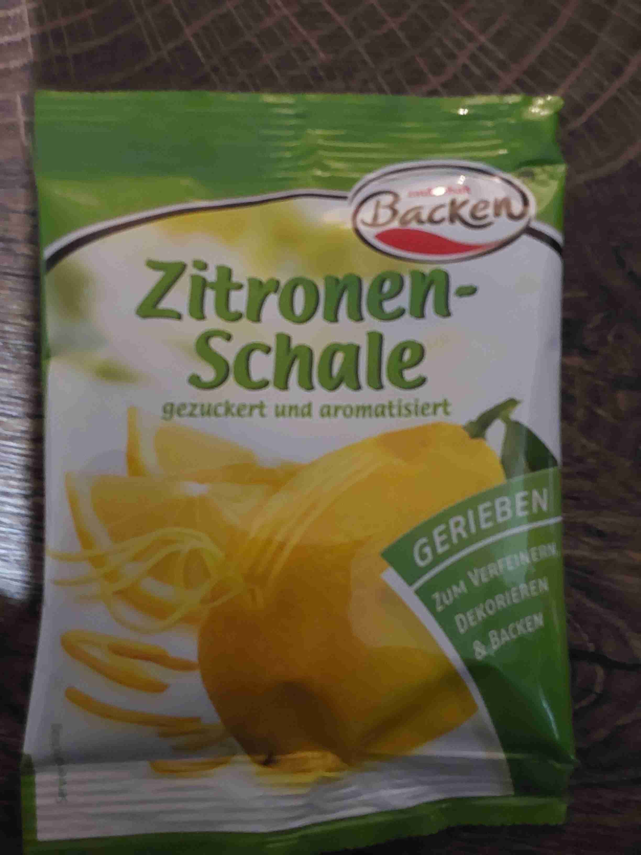 Zitronenschale 
