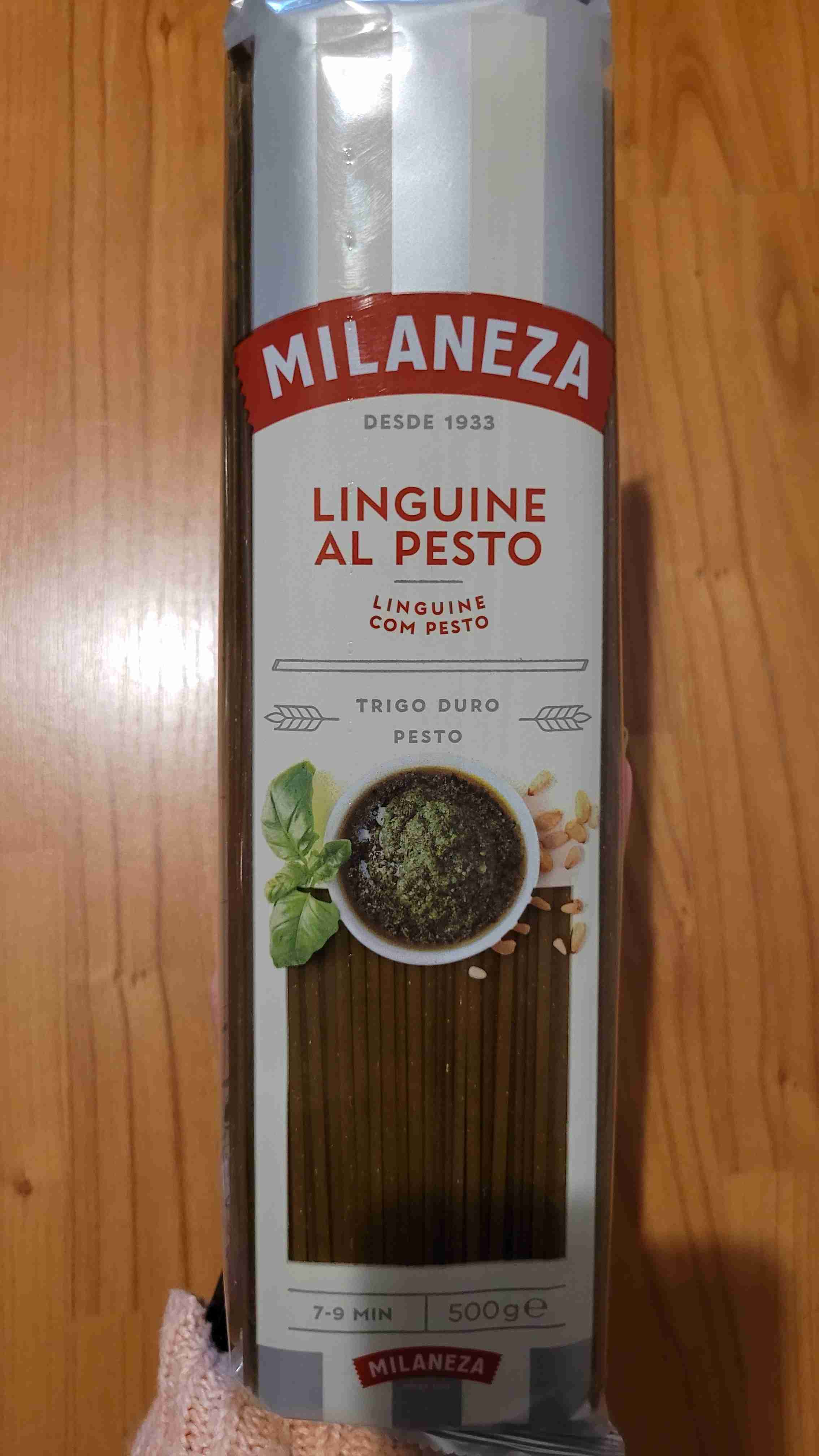 Makaron linguine al pesto