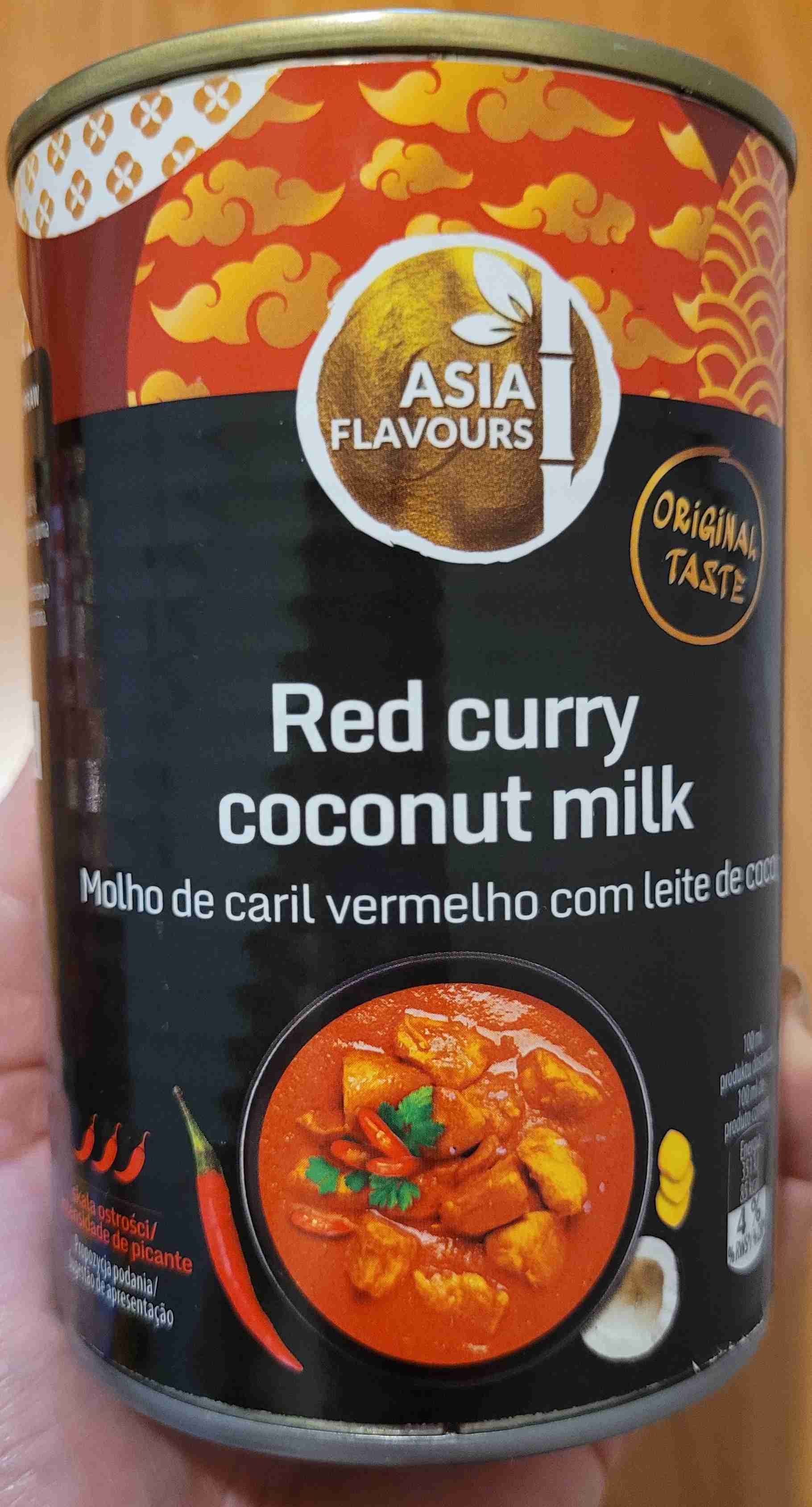 Red curry coconut milk