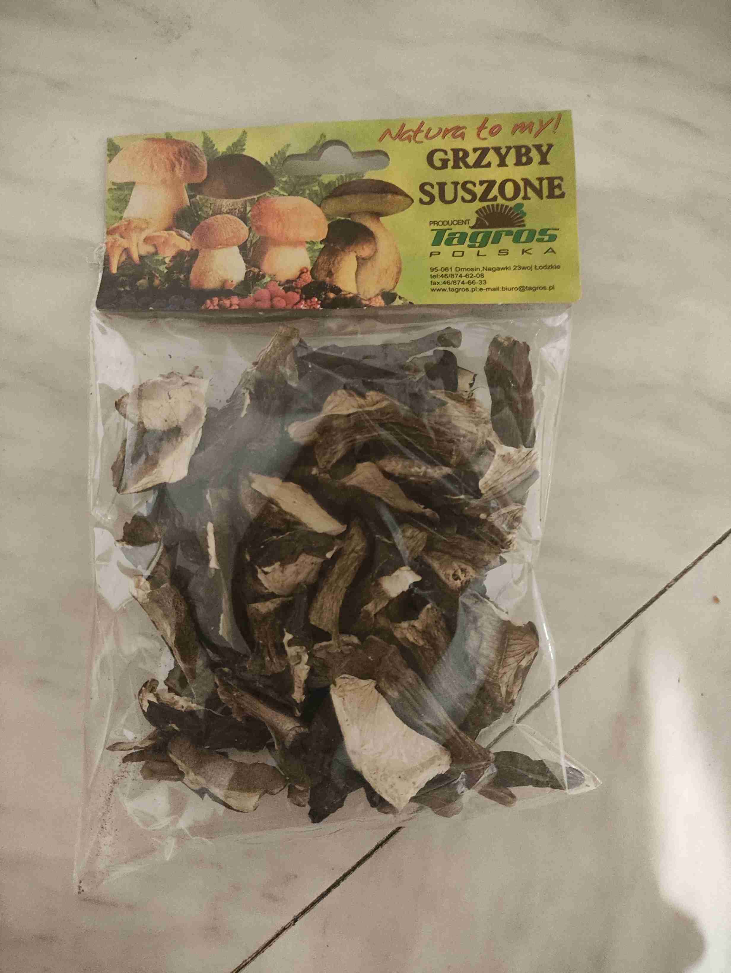 Grzyby suszone 