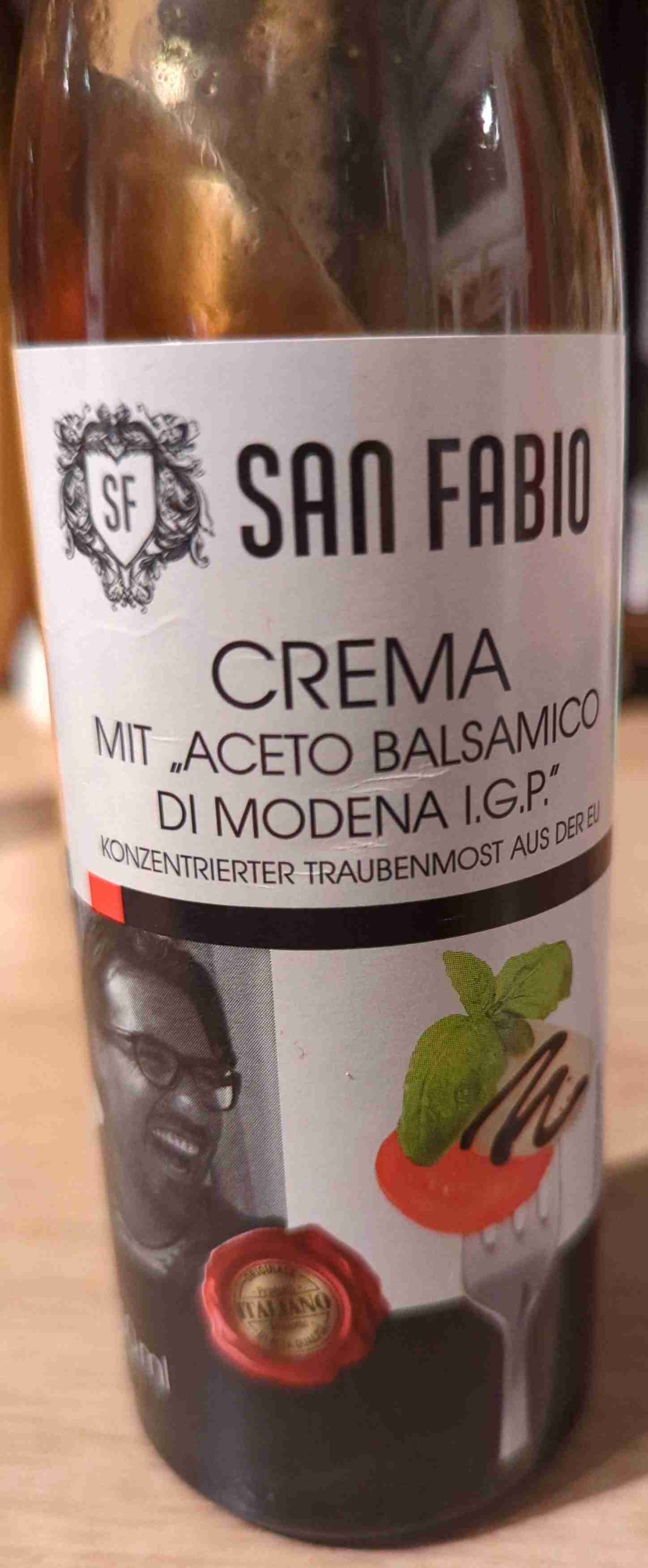 SanFabio, Crema mit Aceto Balsamico