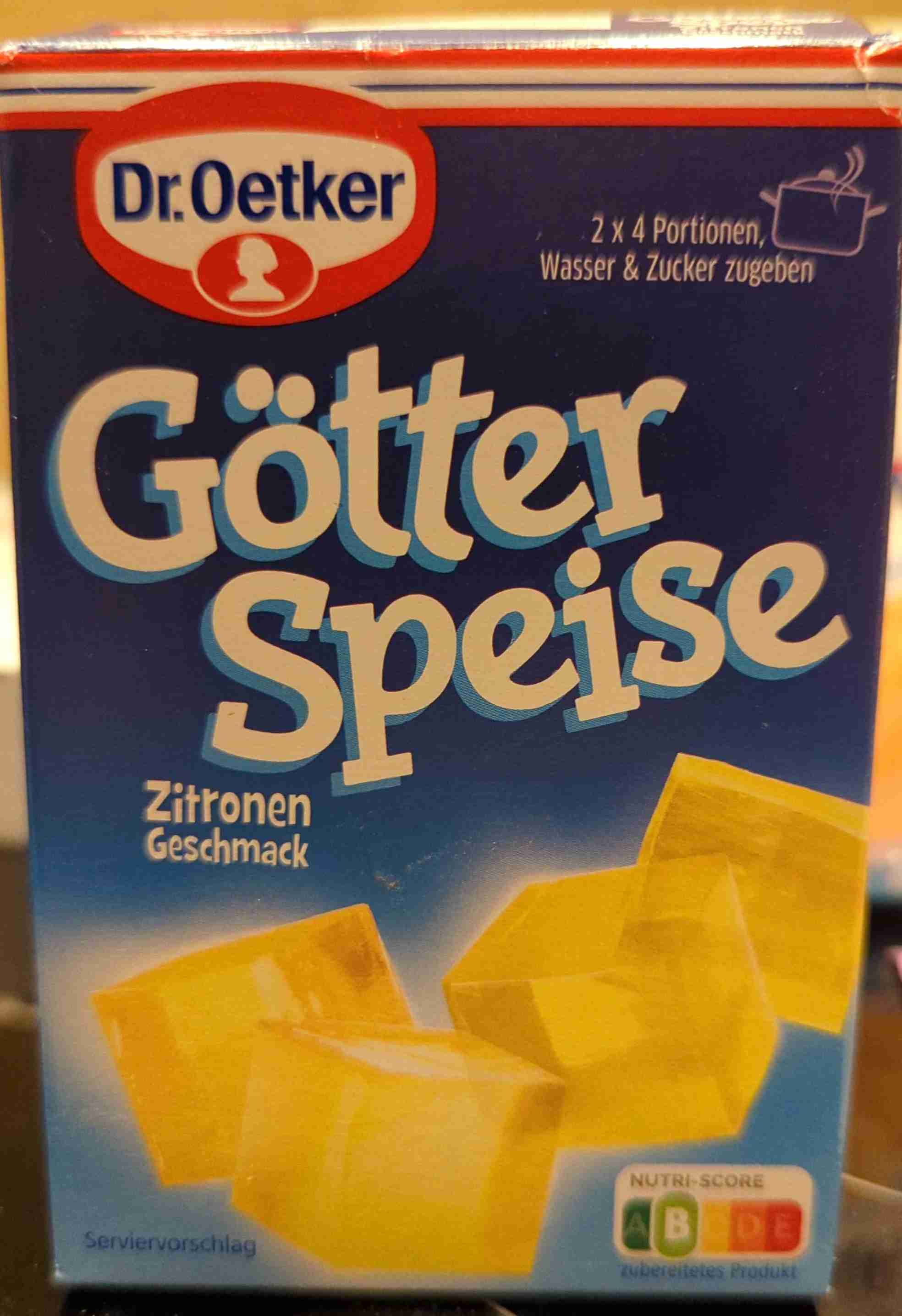 Götterdpeise Zitrone