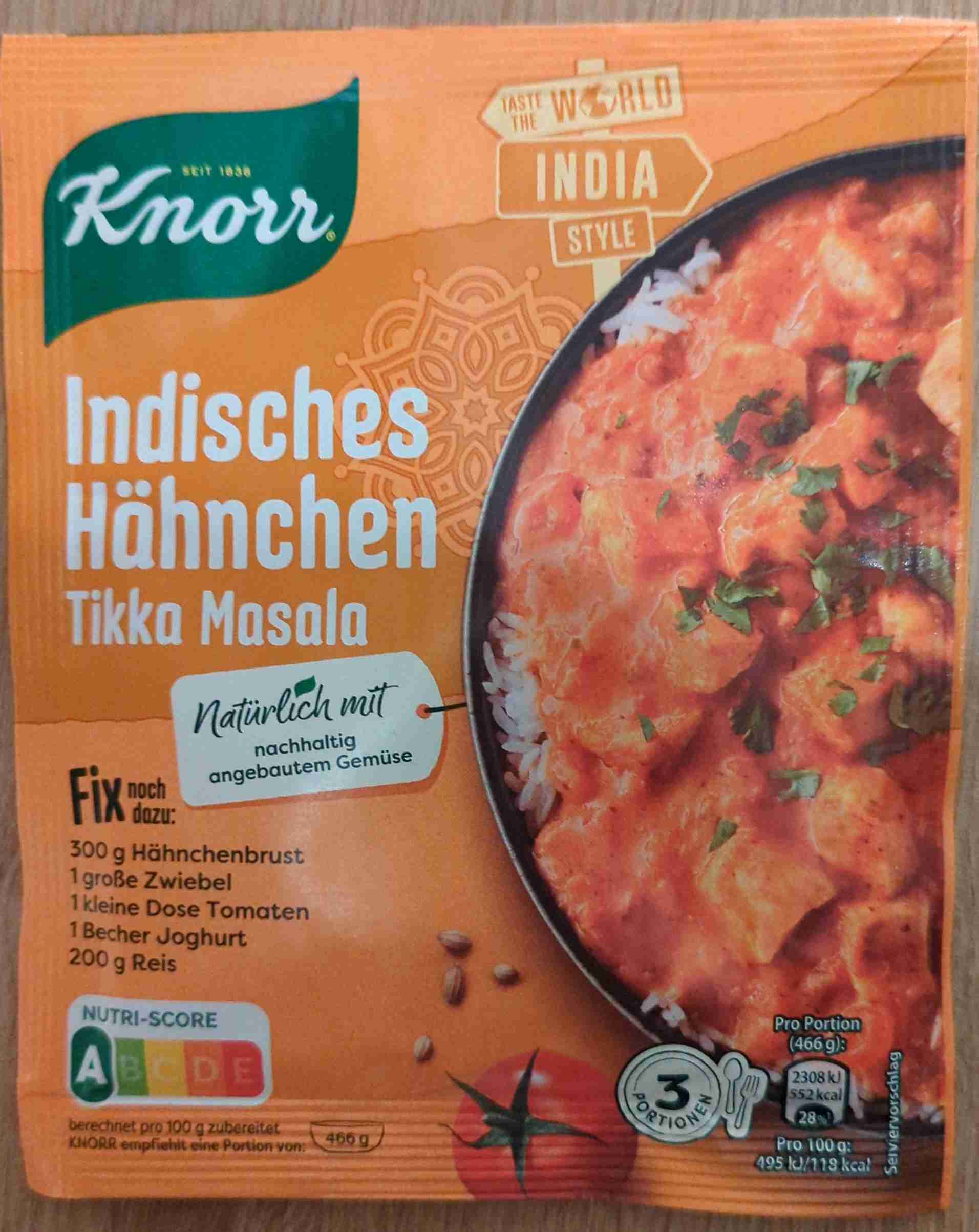 Indisches Hähnchen Tikka Masala
